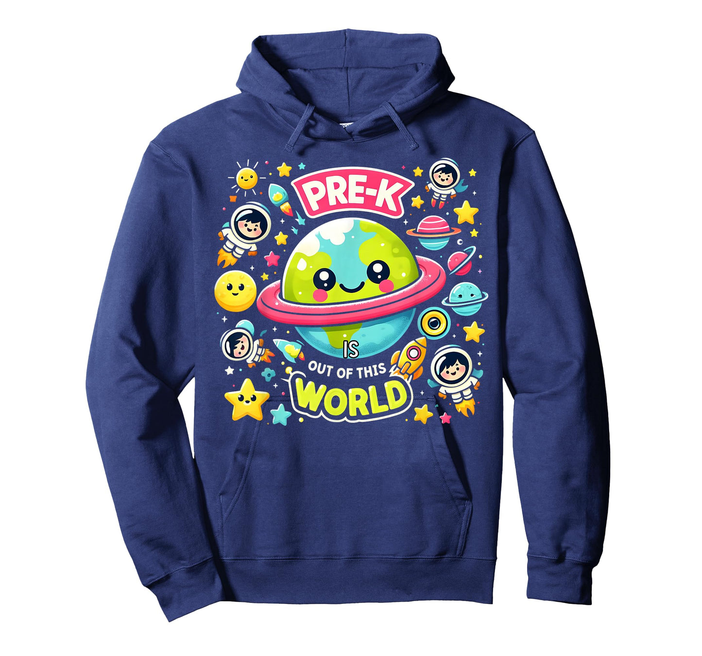 Pre-K Is out Of This World Space Planets Teacher T-Shirt
