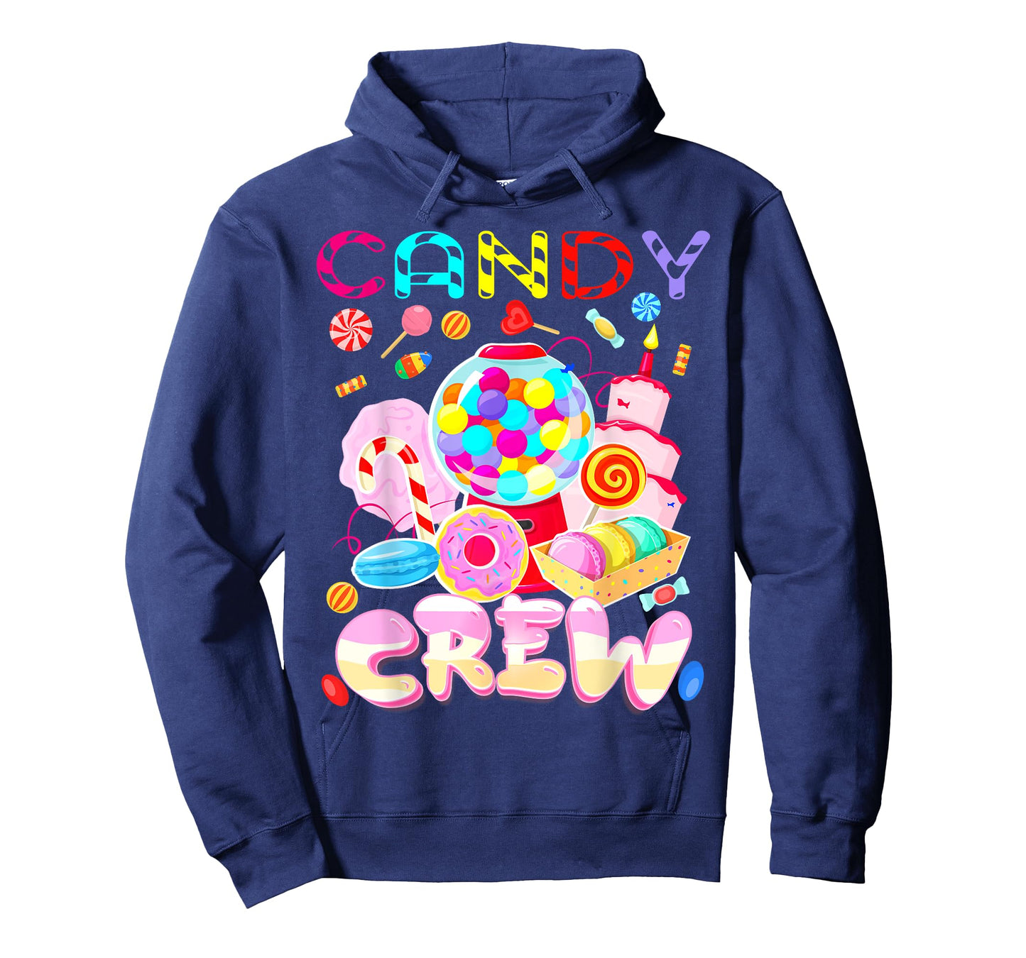 Candy Land Candy Crew Party Halloween Costumes Adult Women T-Shirt