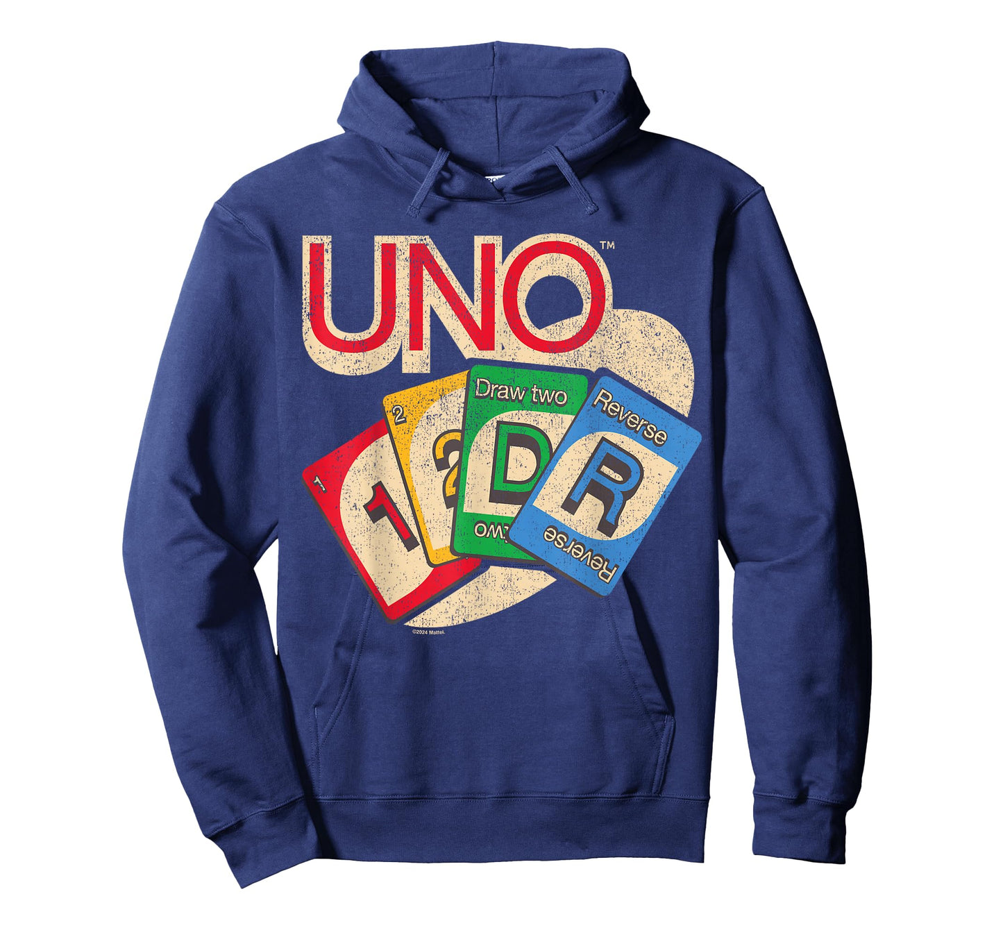 UNO Card Spread with Logo T-Shirt