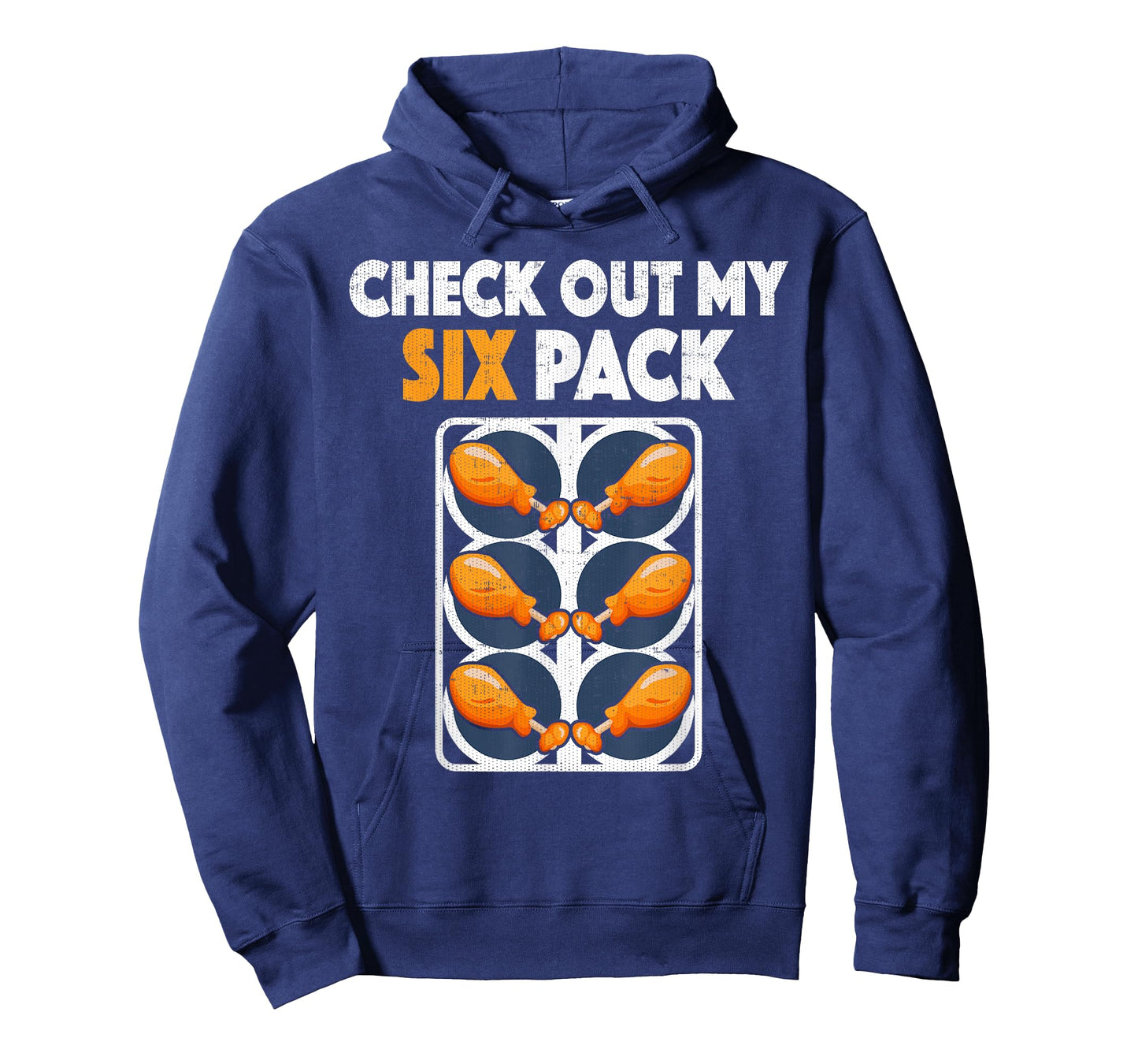 Check Out My Six Pack Funny Fried Chicken T Shirt T-Shirt