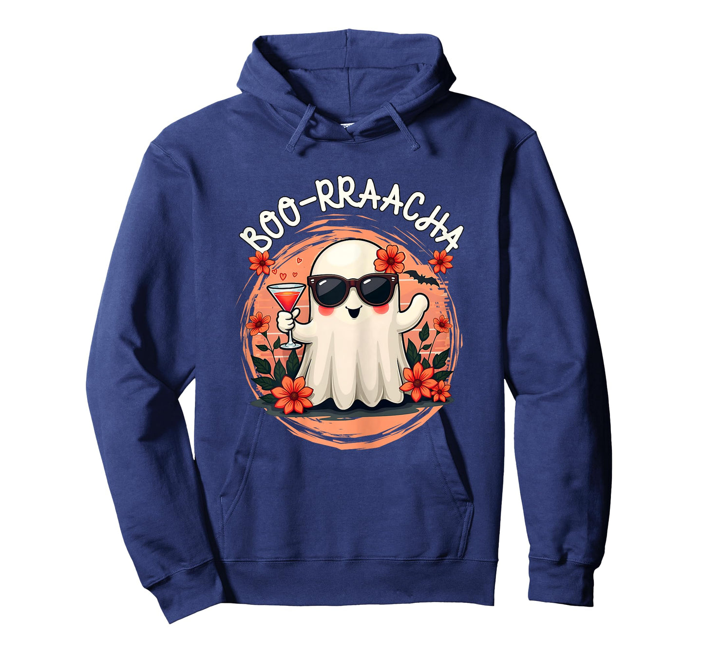 Cute Halloween Ghost Boo-Rraacha Ghost Drinking Boo Racha T-Shirt