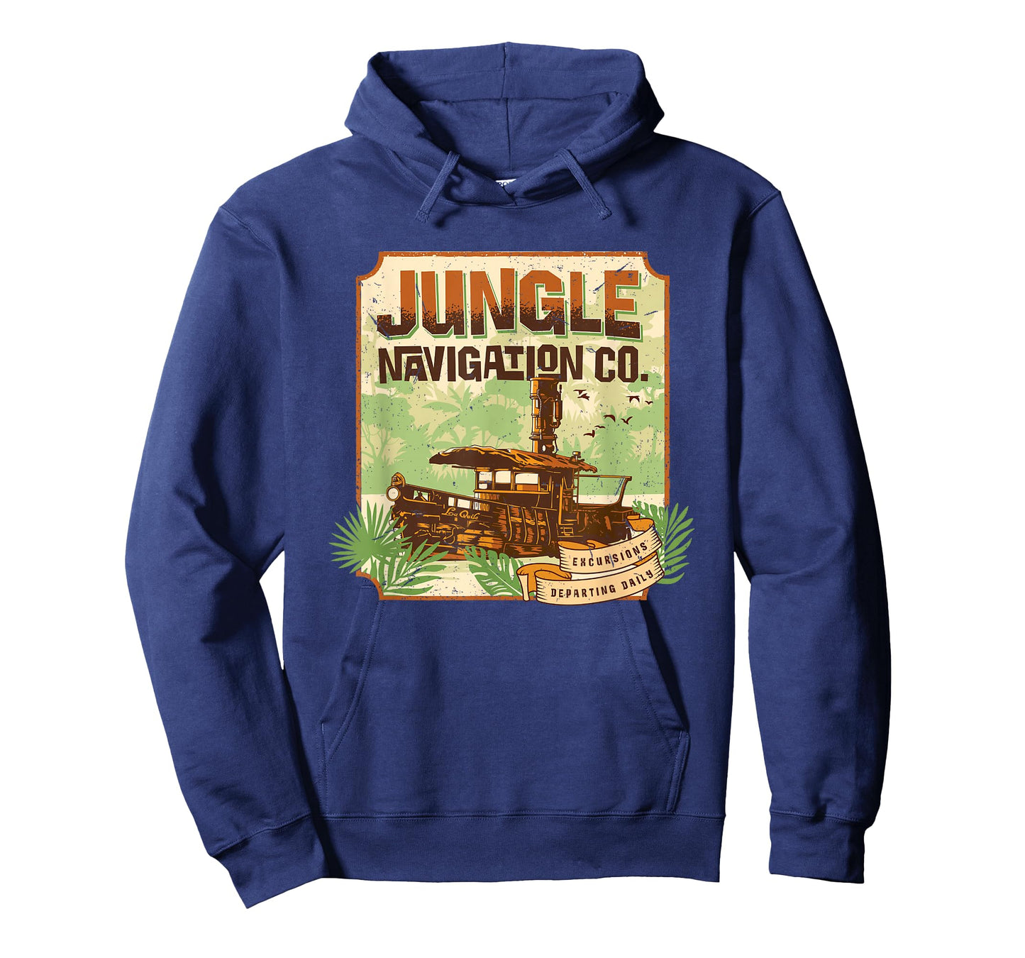 Disney Jungle Cruise Excursions Departing Daily T-Shirt Small