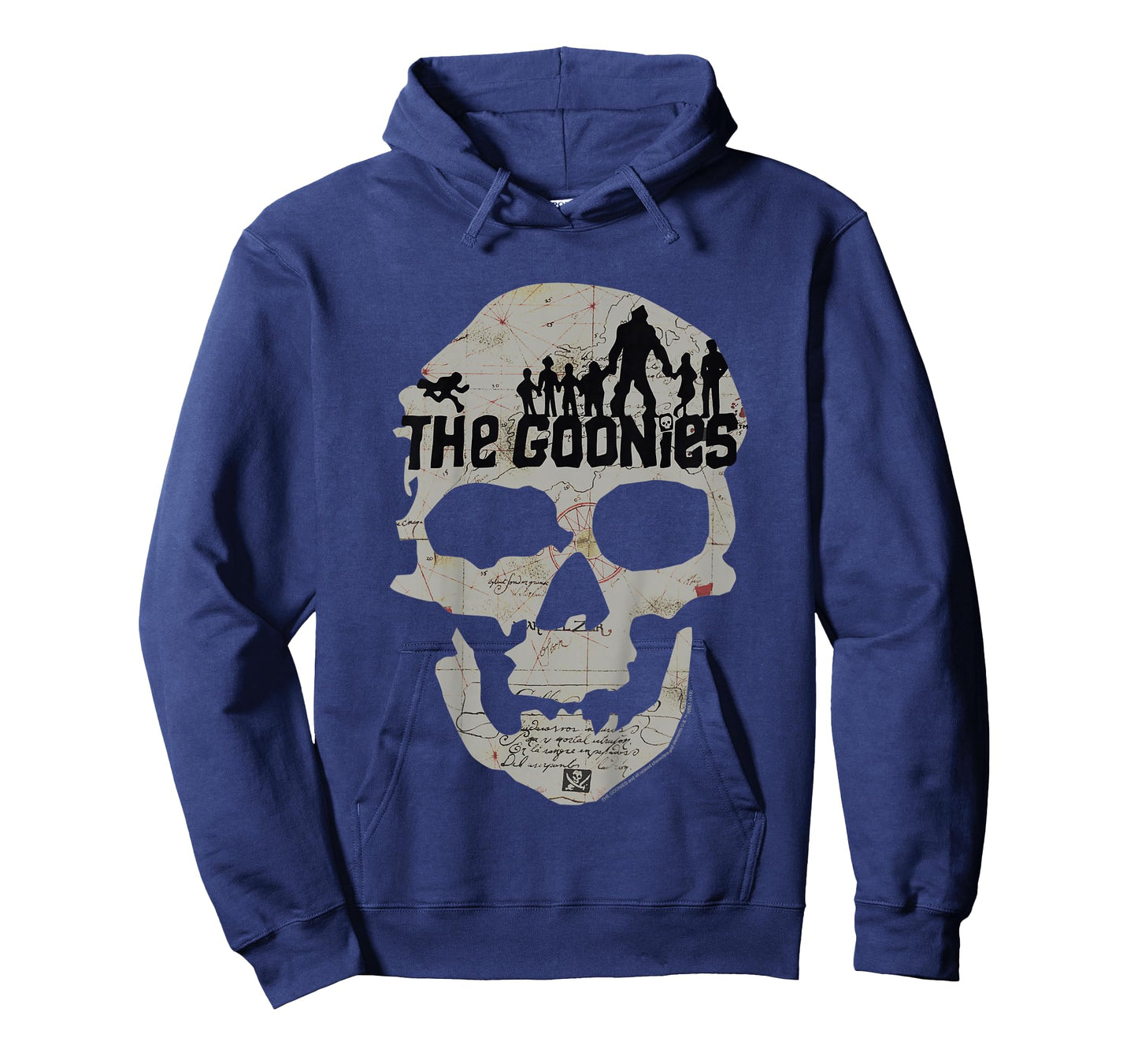 Kids The Goonies Skeleton Map Poster T-Shirt