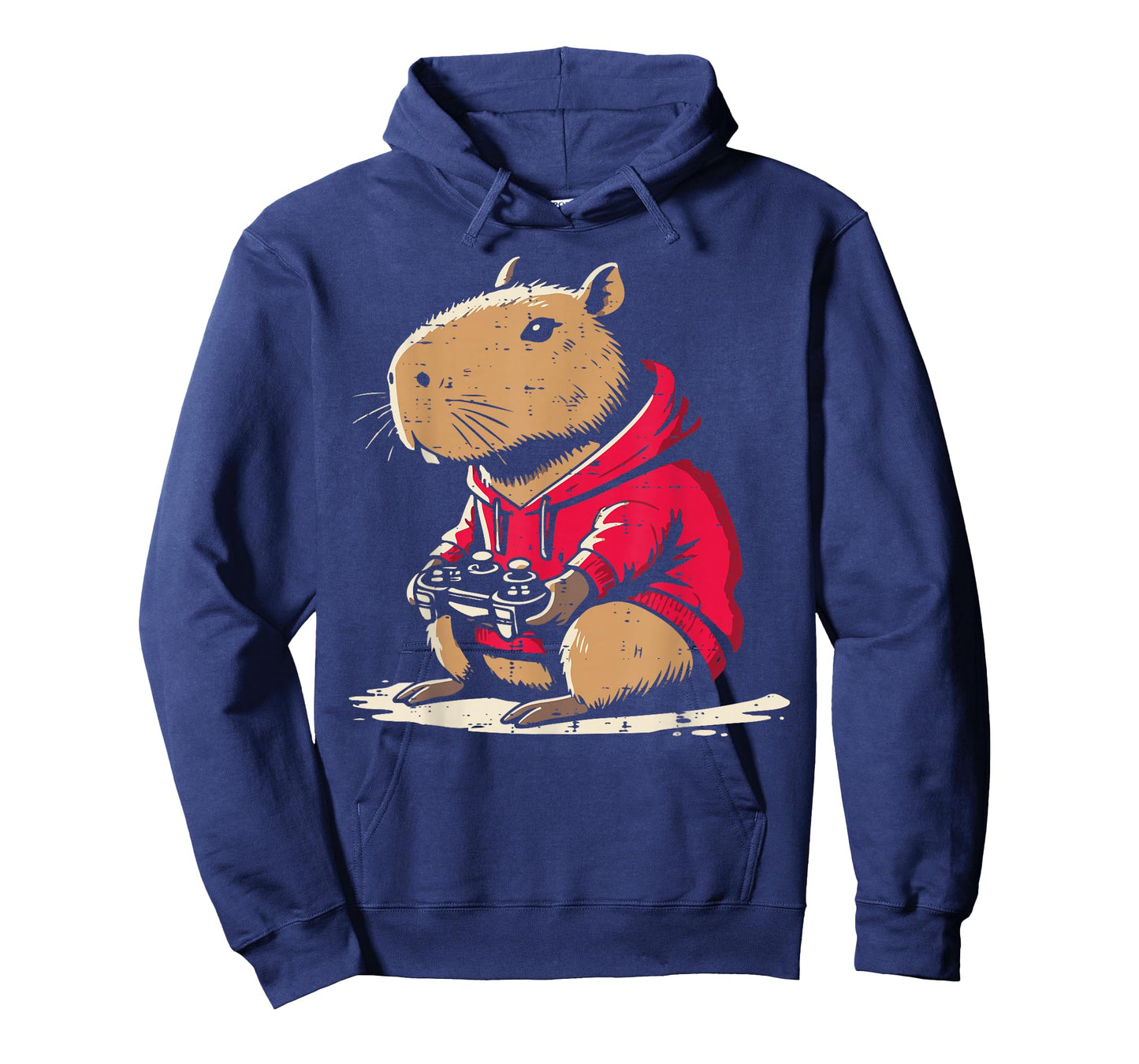 Capybara Gamer Funny Video Gaming Capy Rodent Boys Kids Men T-Shirt
