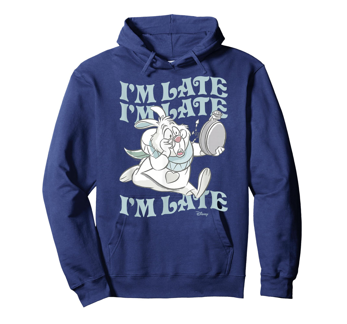 Alice in Wonderland - I'm Late White Rabbit T-Shirt