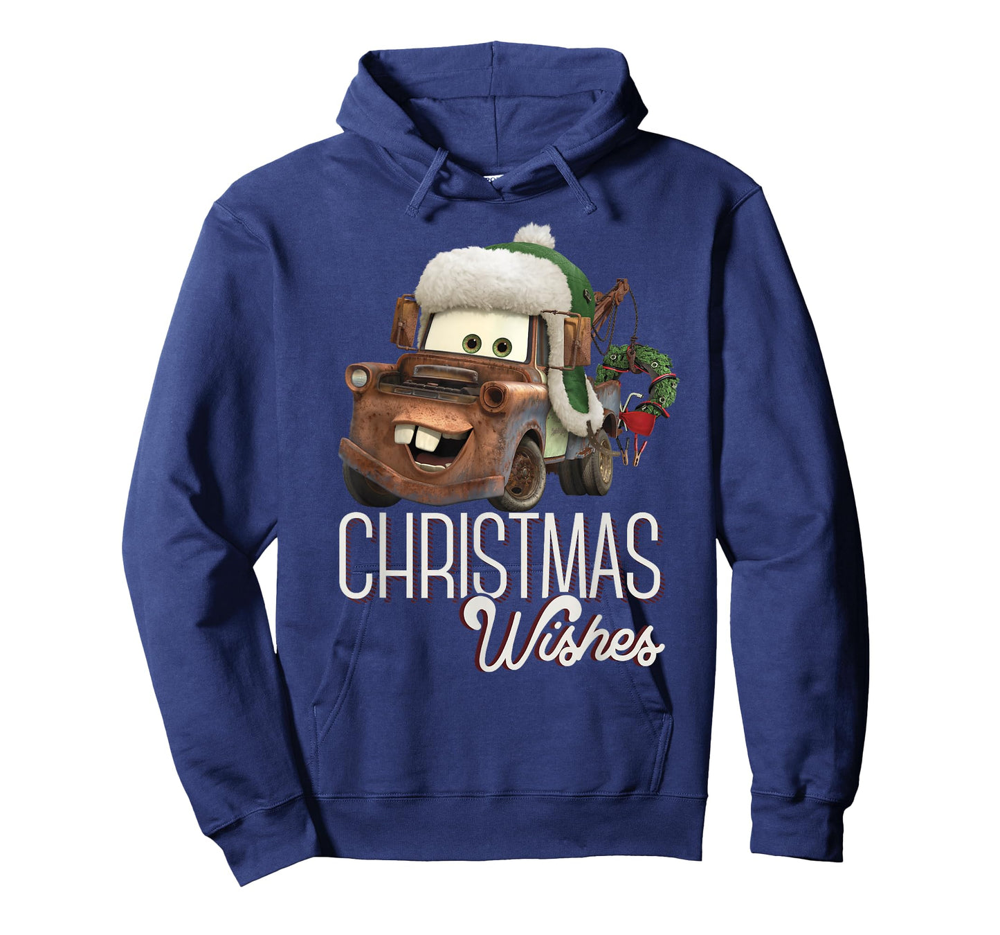 Disney Pixar Cars Tow Mater Christmas Wishes Portrait T-Shirt