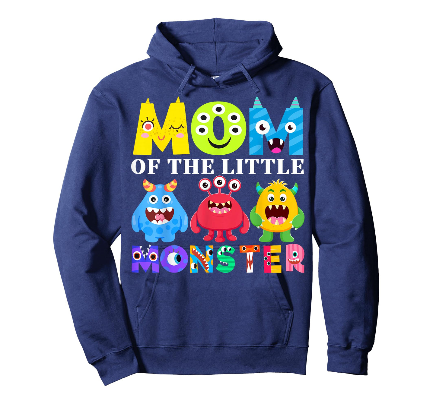 Mom Little Monster Kids 1st Birthday Party Family Monster T-Shirt