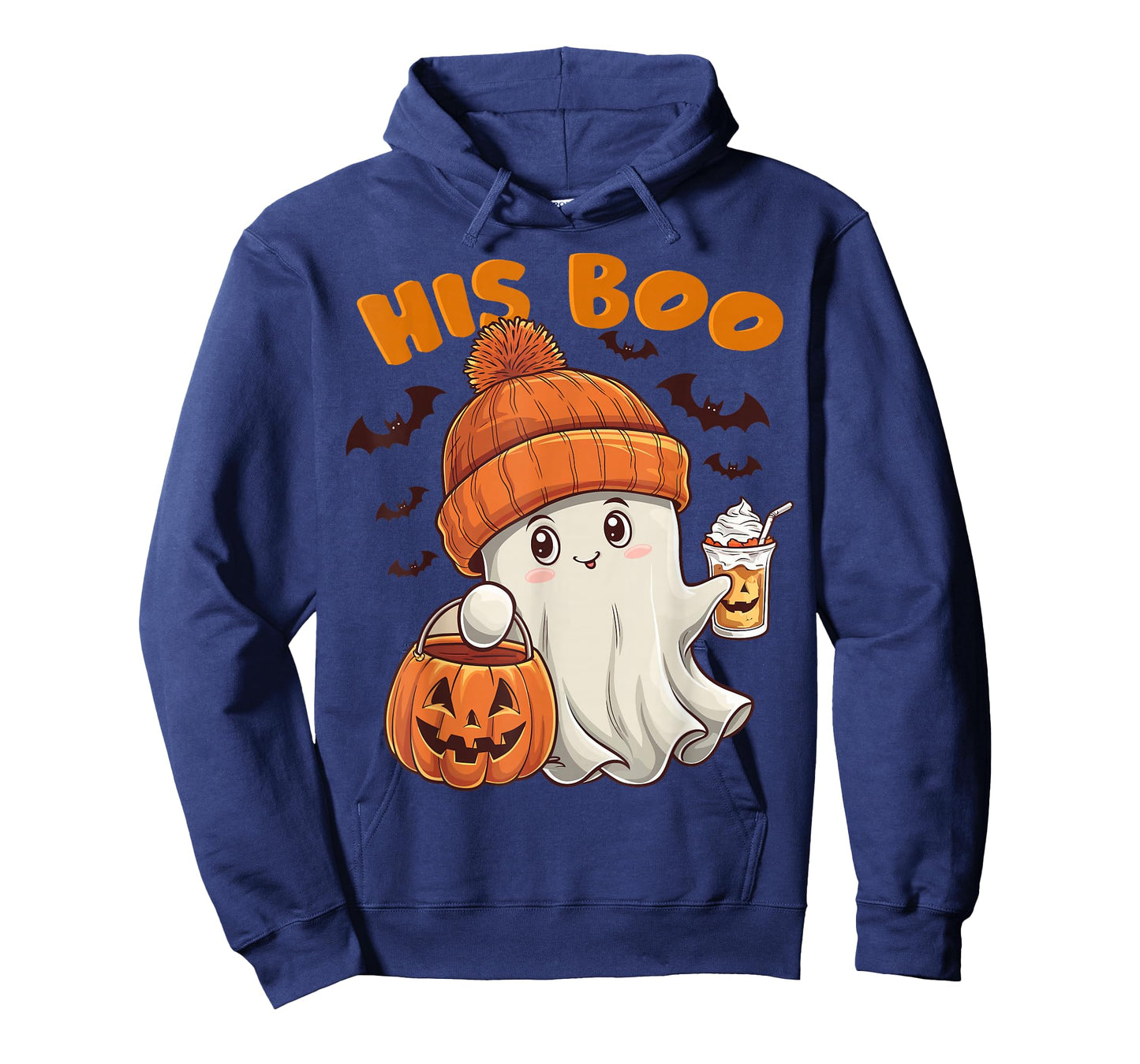 Her Boo His Boo Funny Ghost Matching Couples Halloween 2025 T-Shirt