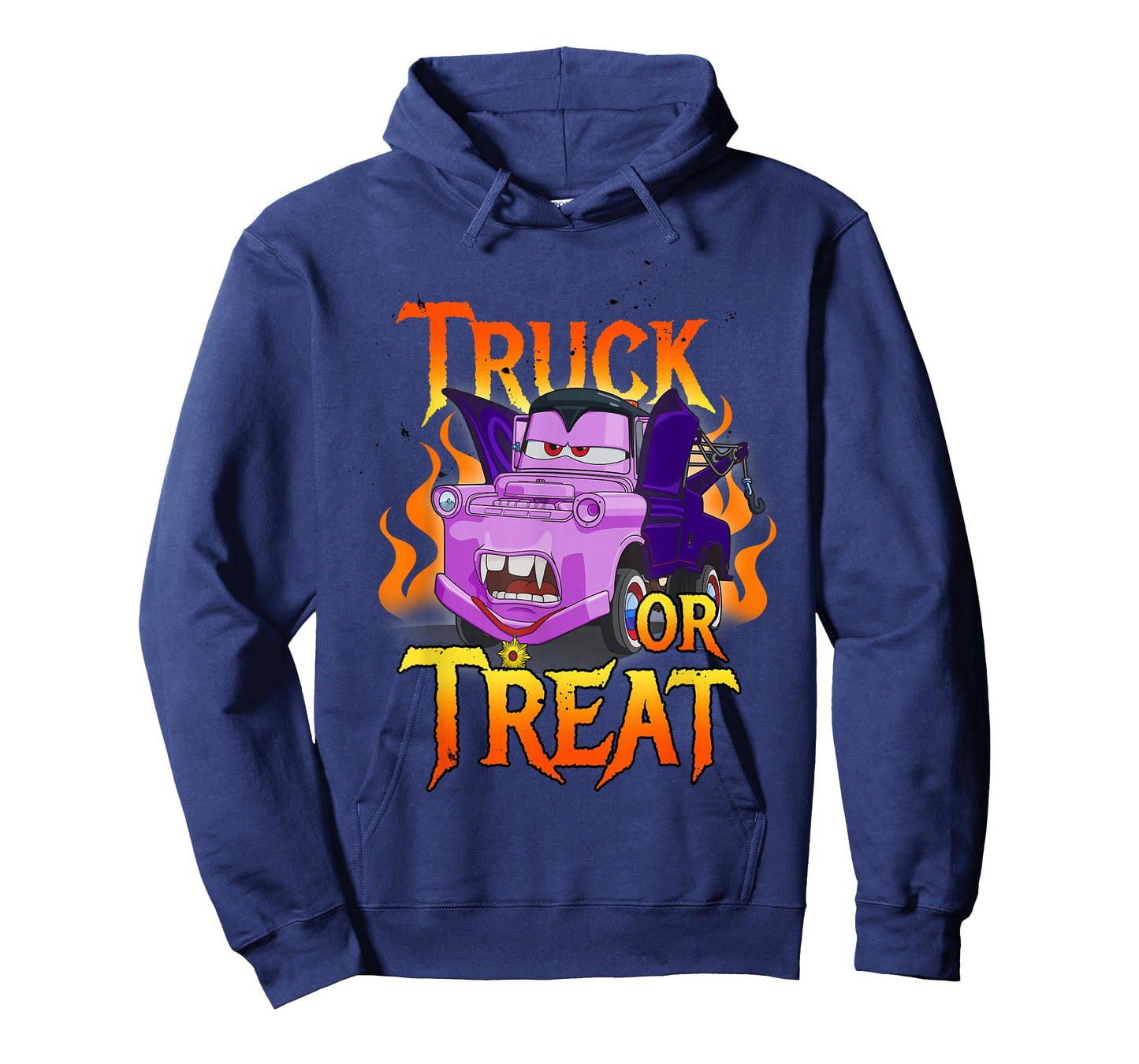 Disney Pixar Cars Halloween Vampire Truck Or Treat T-Shirt