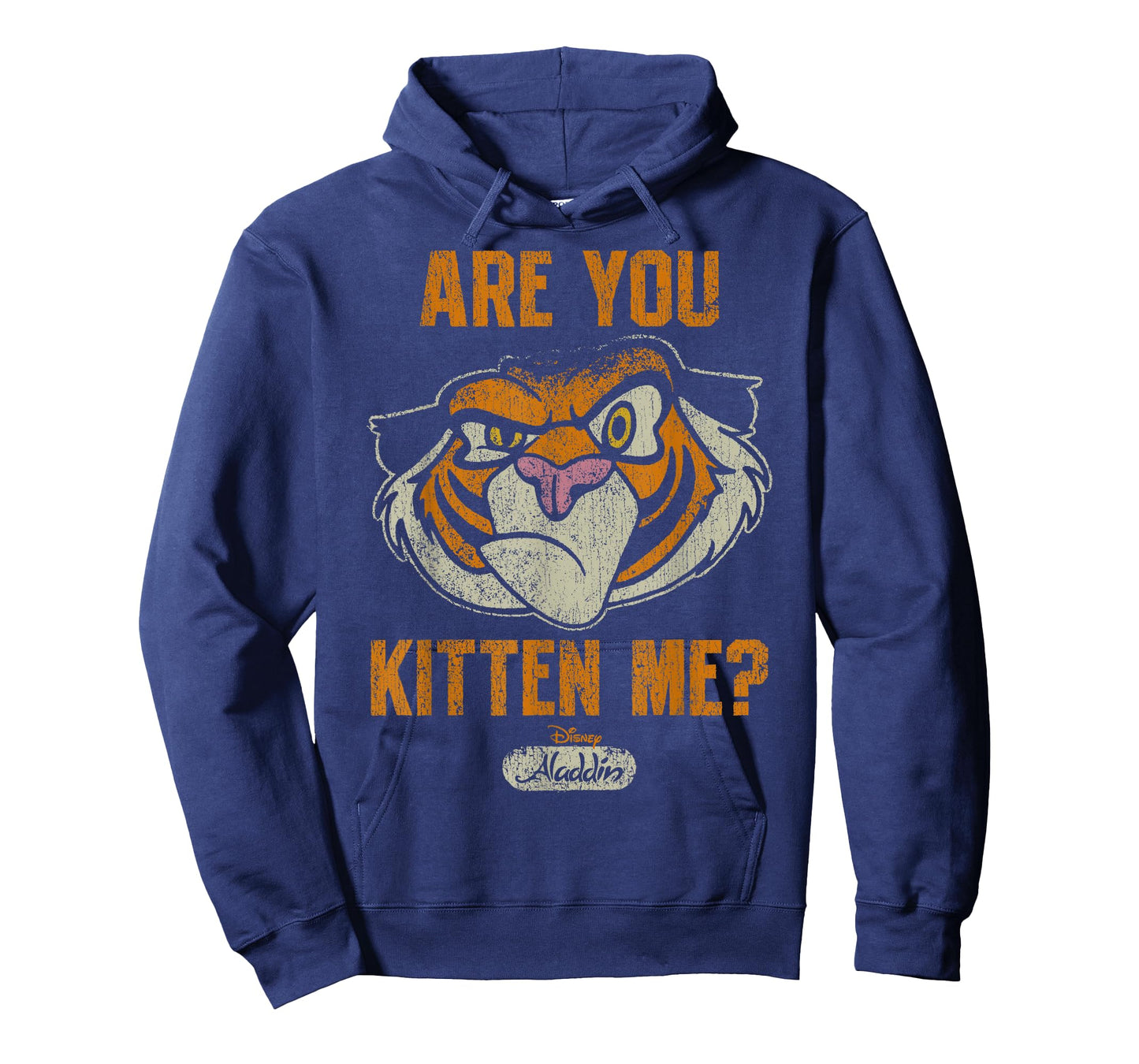 Disney Aladdin Rajah are You Kitten Me? Faded Portrait T-Shirt