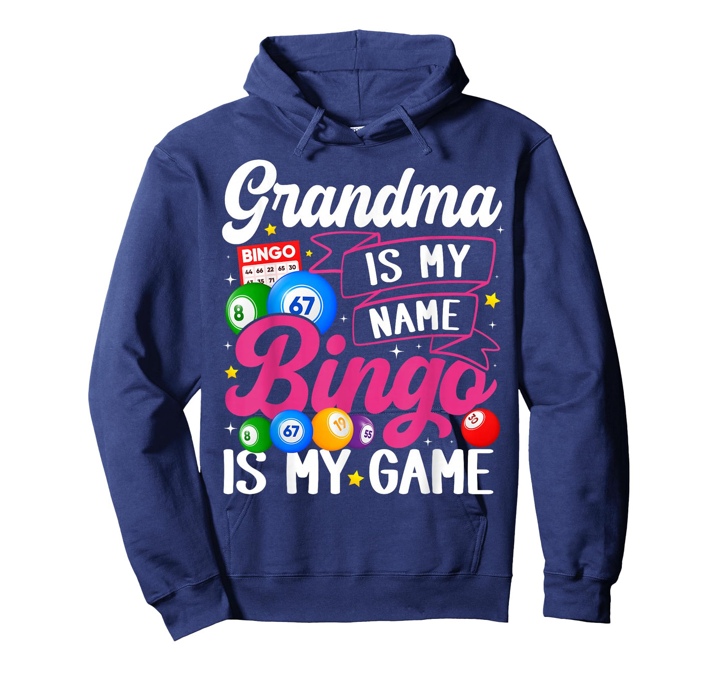 Grandma Bingo Player Funny Bingo Quote Design T-Shirt