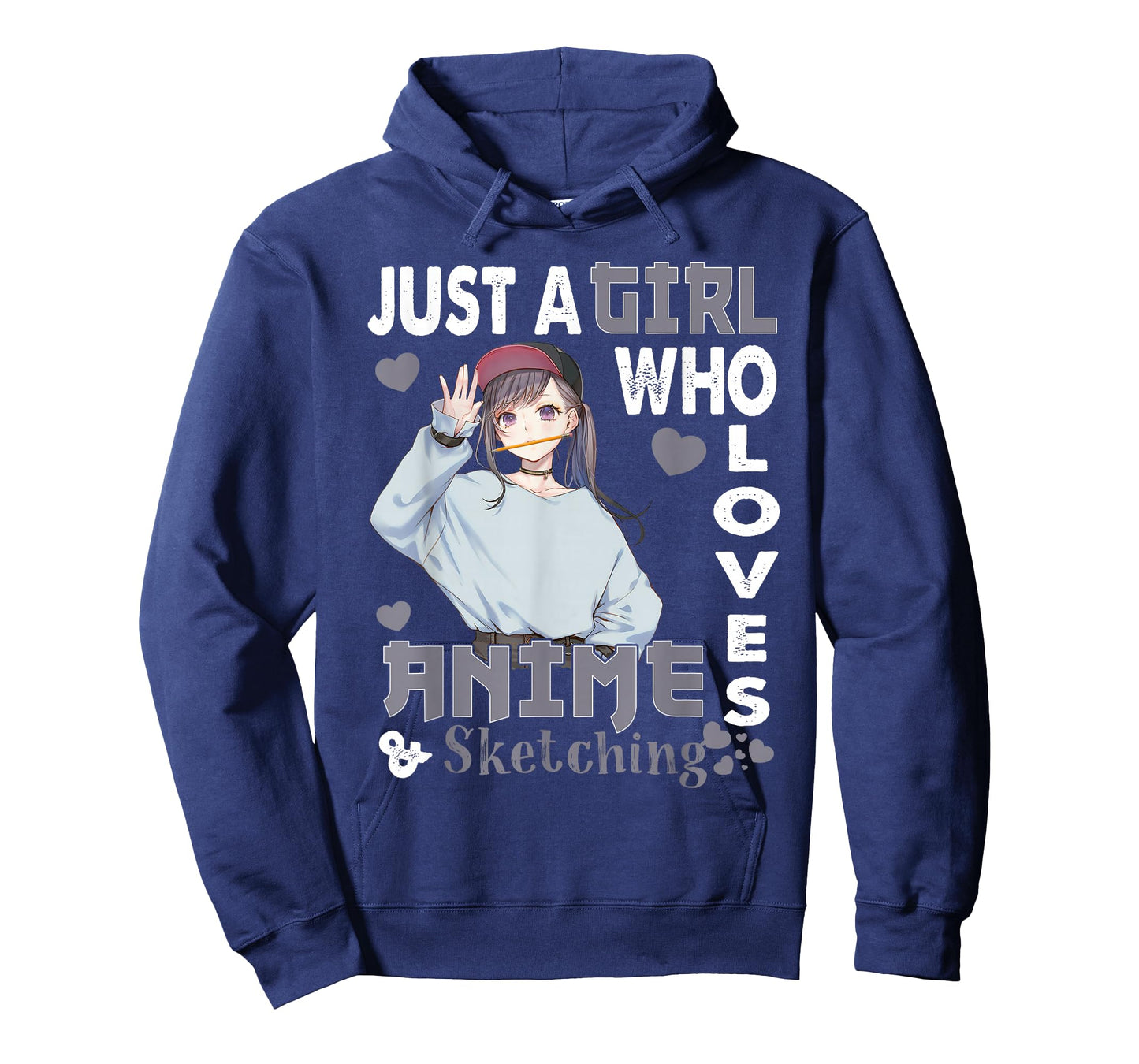 Japanese Anime Drawing Gifts Just A Girl Who Loves Sketching T-Shirt