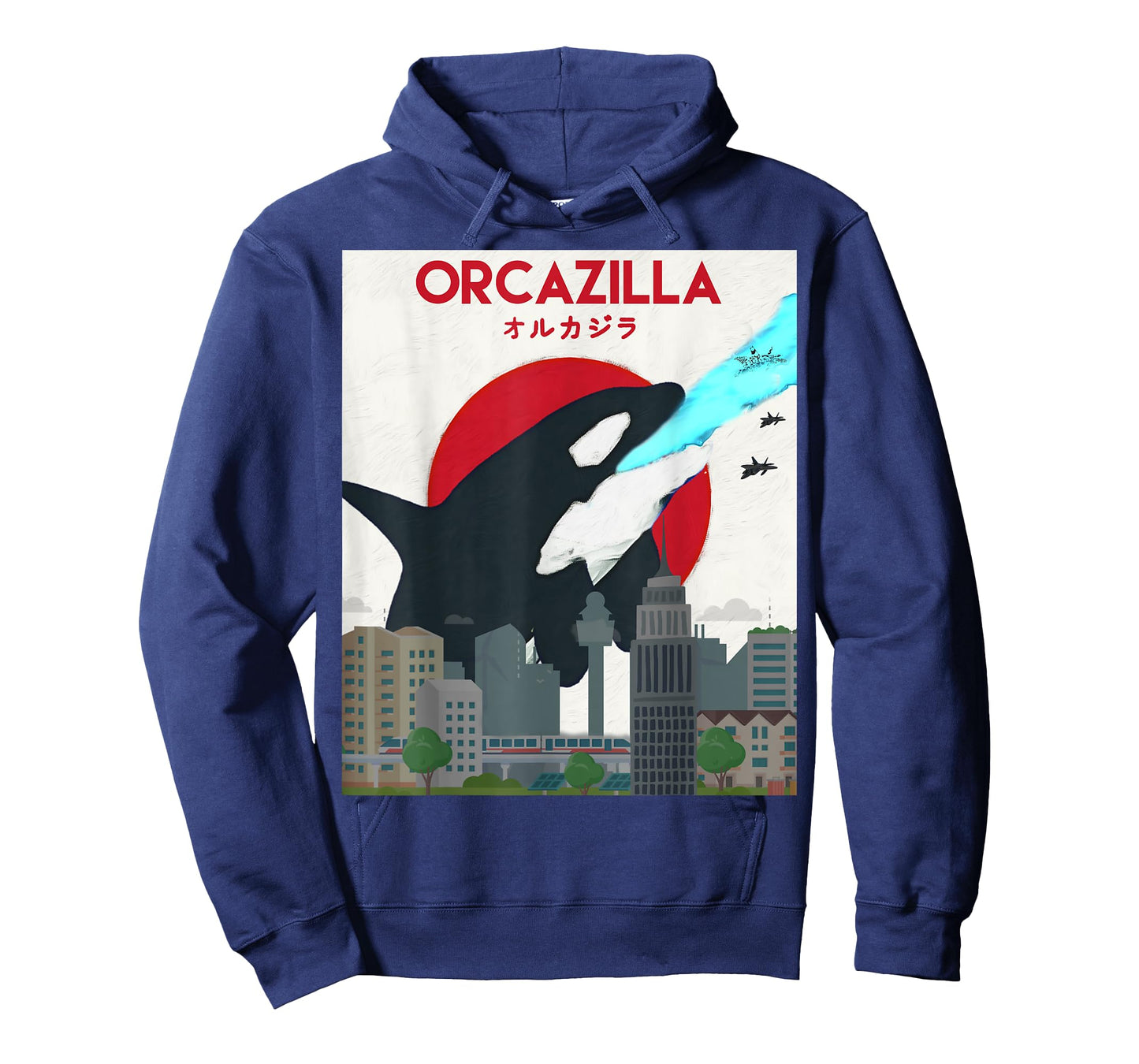 Funny Orcazilla Killer Whale Shirt Gift for Orca Lovers T-Shirt