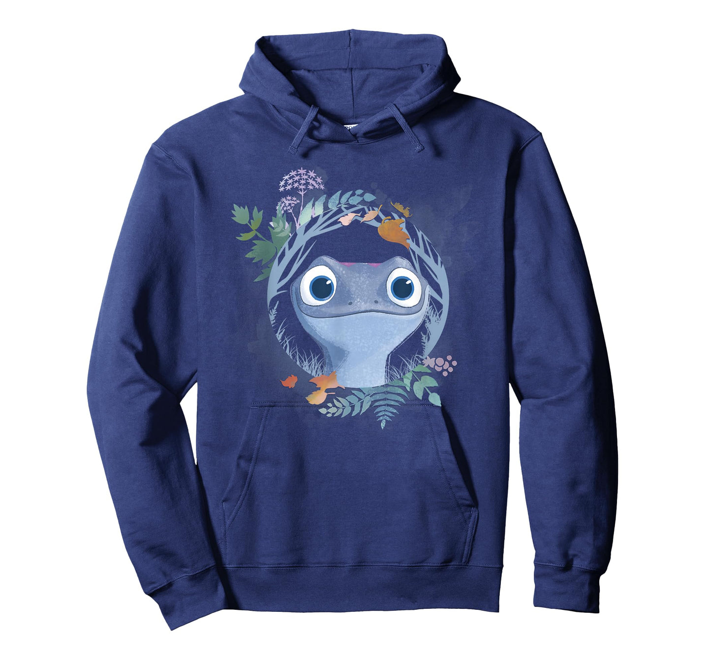 Disney Frozen 2 Bruni The Salamander Watercolor Portrait T-Shirt