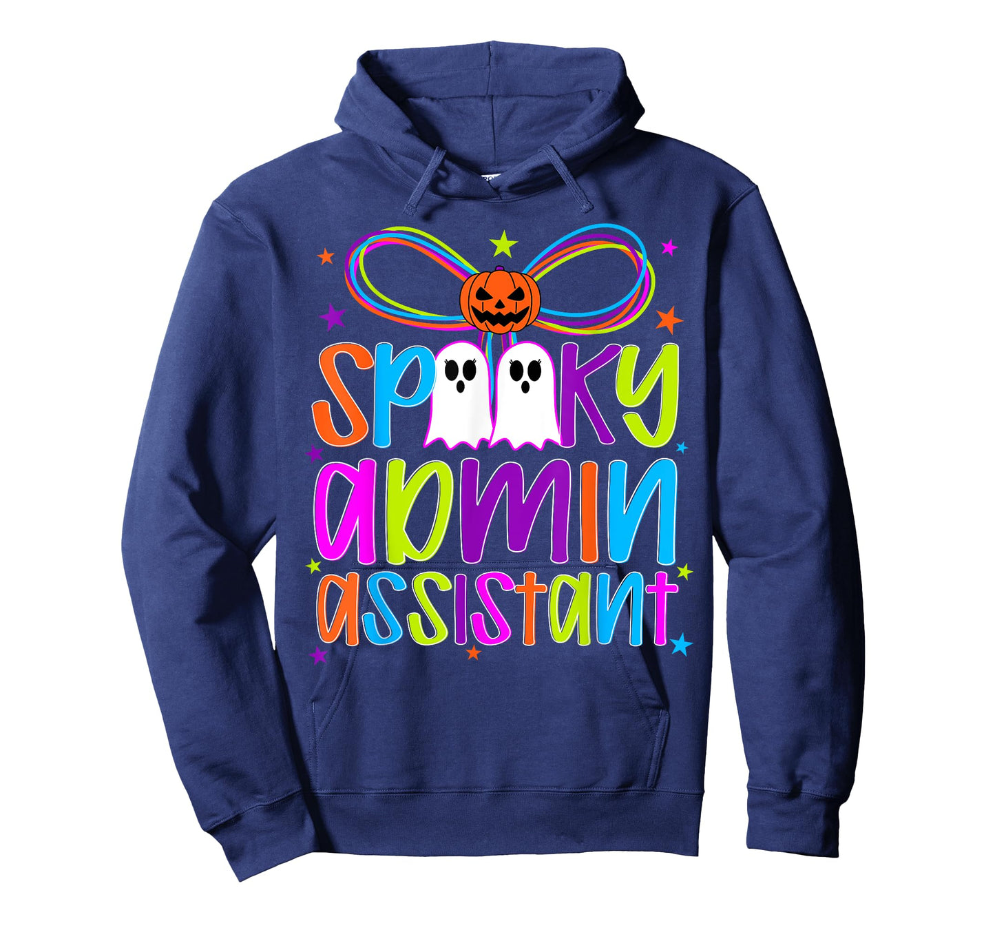Spooky Admin Assistant Halloween Admin Assistant Preppy T-Shirt