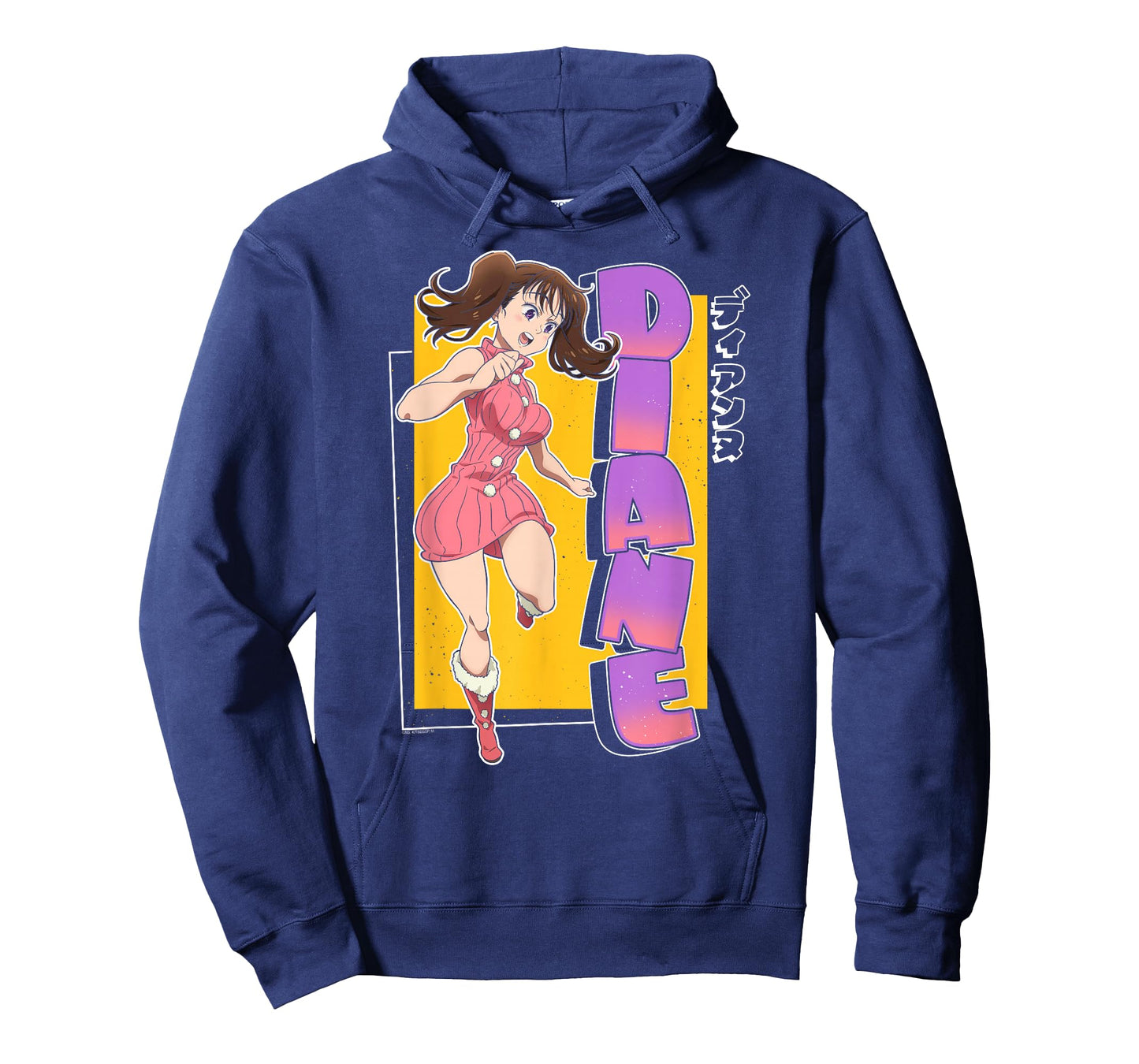 The Seven Deadly Sins Diane Colorful Portrait Anime T-Shirt
