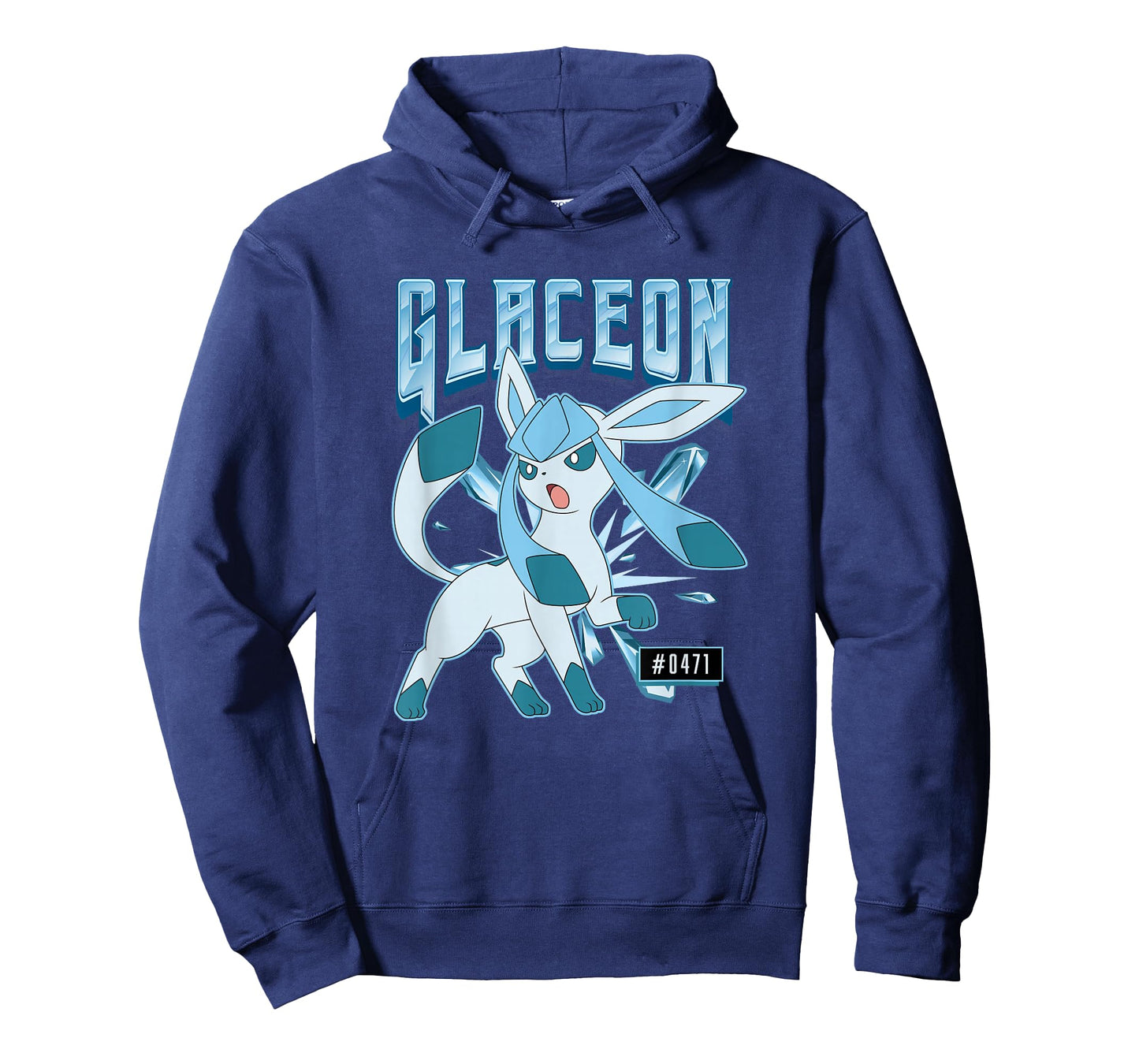 Pokémon Glaceon #0471 Ice Type Eeveelution Portrait T-Shirt