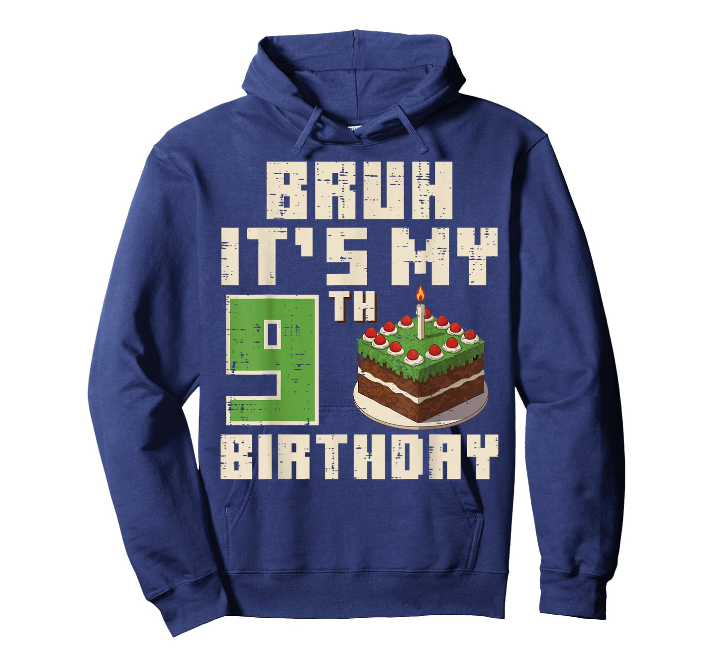 9th Birthday Pixel Gaming 9 Year Old Gamer Bday Boys Kids T-Shirt