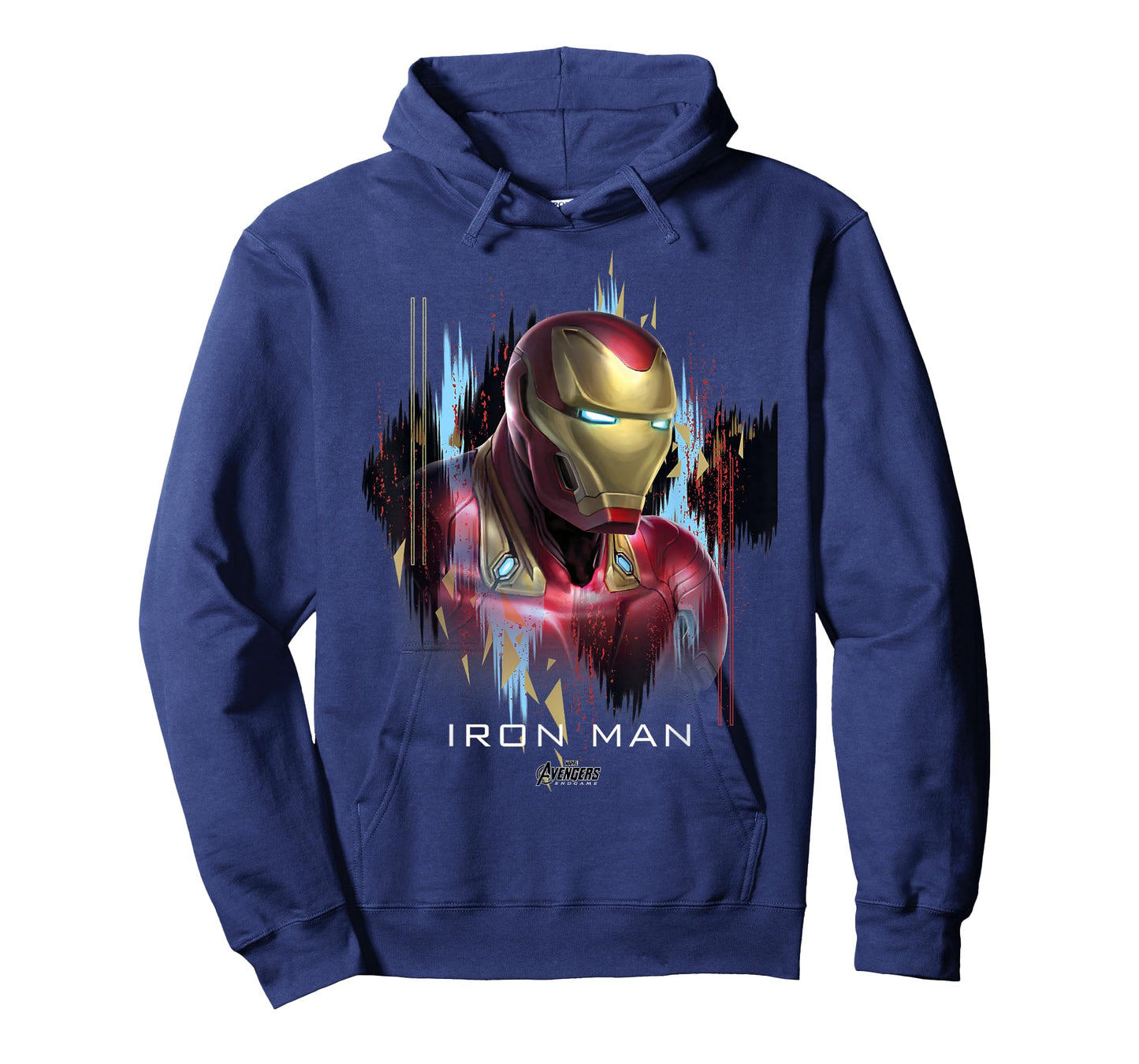 Marvel Avengers Endgame Iron Man Splatter Graphic T-Shirt T-Shirt