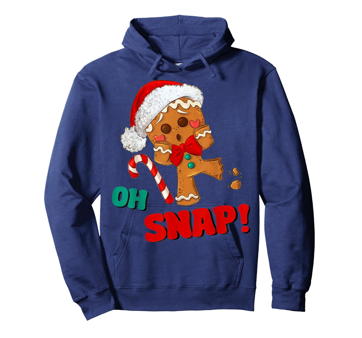 Gingerbread Man Oh Snap Christmas Funny Cookie Baking Gift T-Shirt