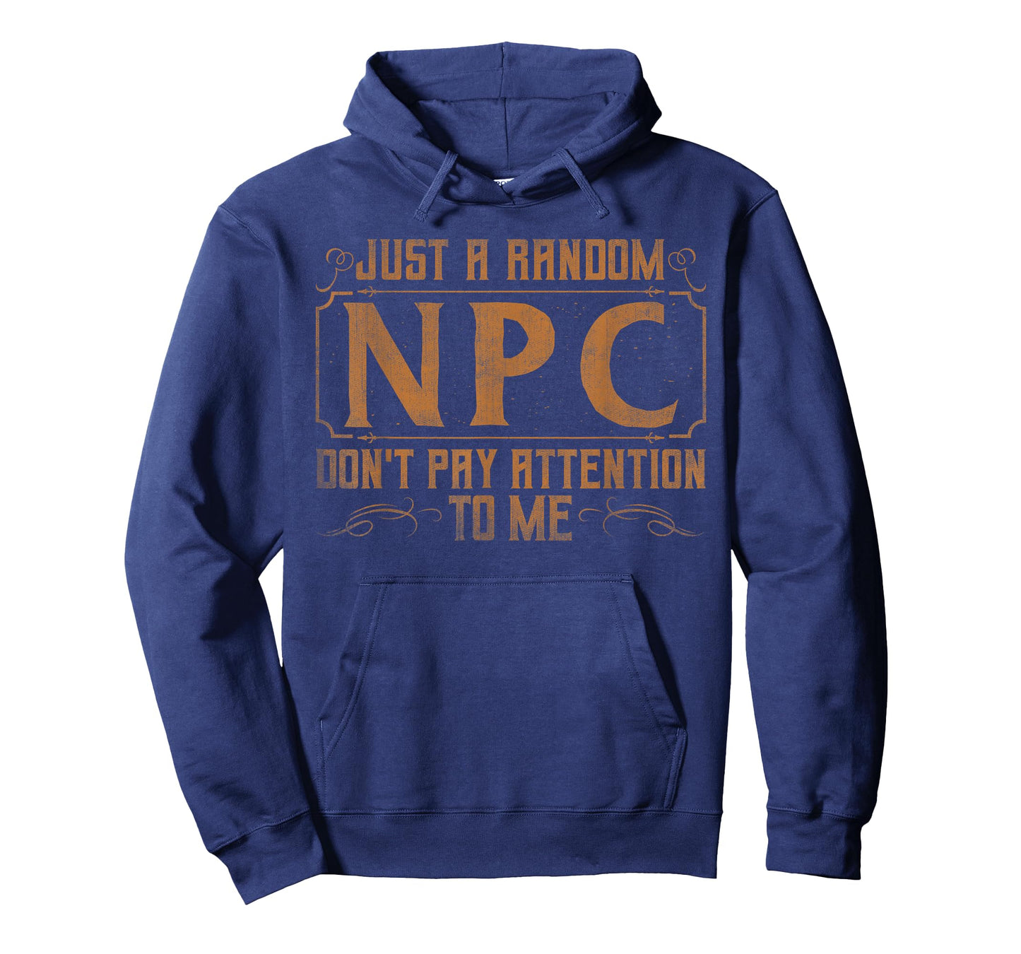 Funny LARP Shirts & Role Play Larper Gifts Just A Random Npc Unisex Adults Black Short Sleeve Crew Neck T-Shirt Small LARP T-Shirt