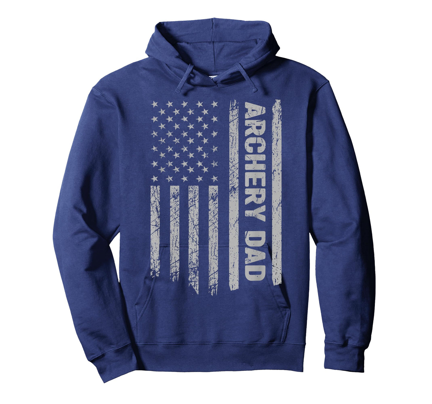 Funny Archery Dad America US Flag Patriot - Vintage Archer T-Shirt