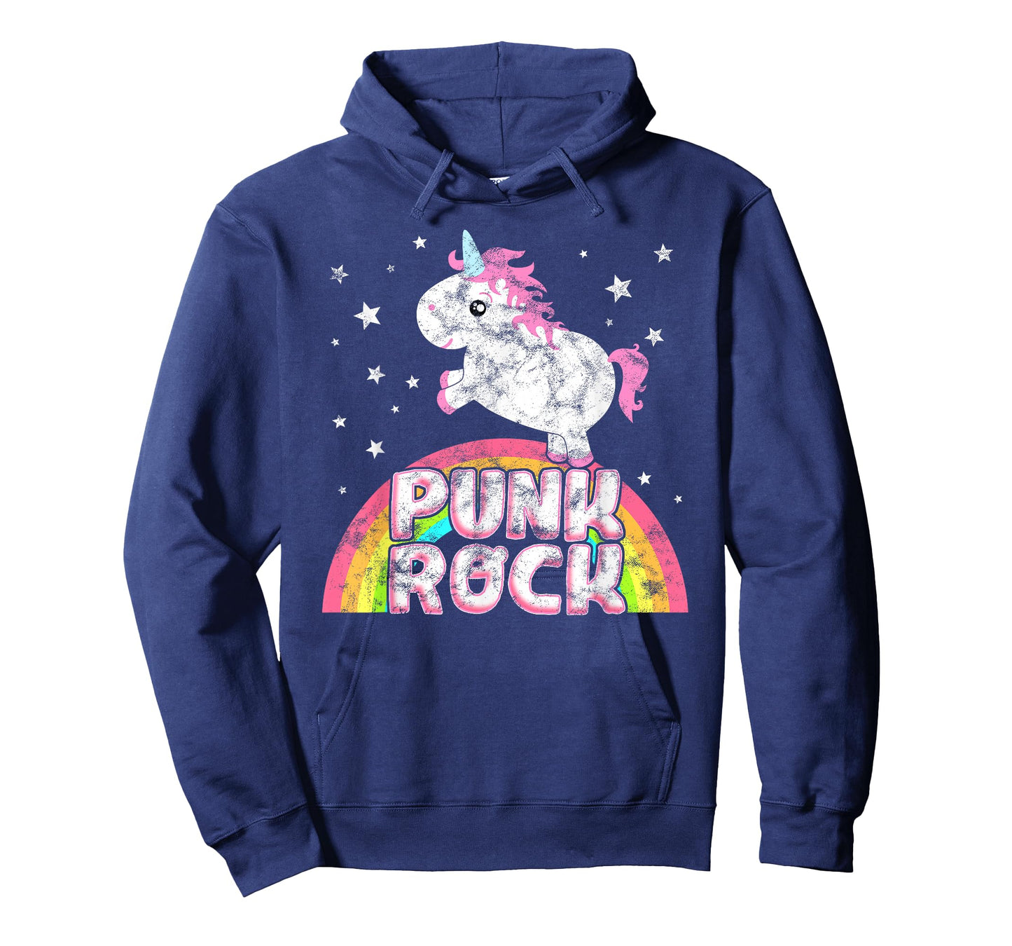 Funny Ironic Cool Unicorn Punk Rock Music Tee Festival Shirt T-Shirt