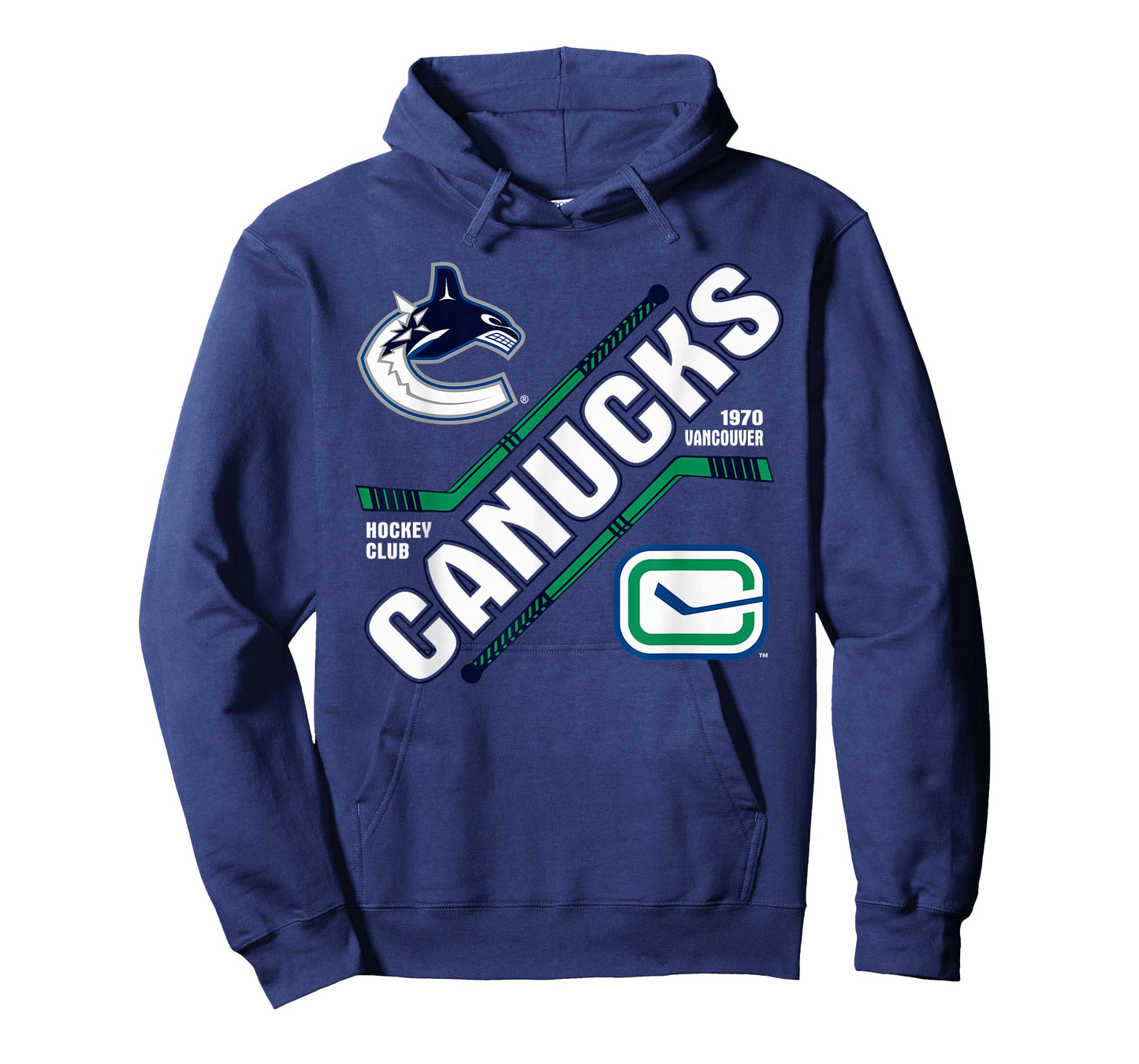 Vancouver Canucks Force Blue Officially Licensed T-Shirt