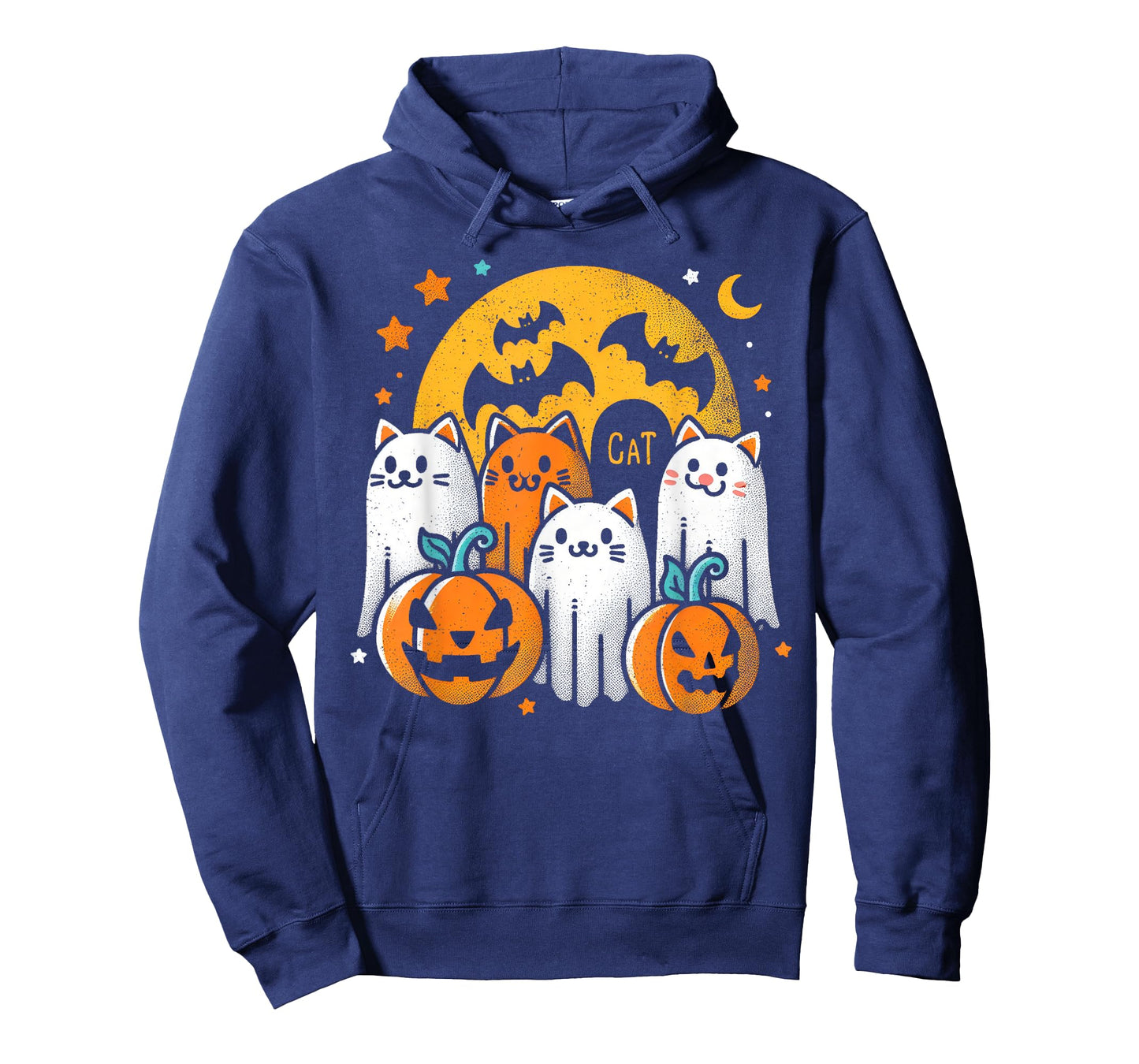 Halloween Black Cats Ghosts Costume Women Girls Kids Toddler T-Shirt