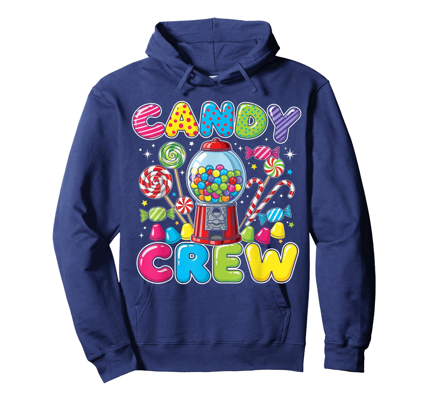 Candy Land Costume Adult Women, Colorful Sweet Candy Crew T-Shirt