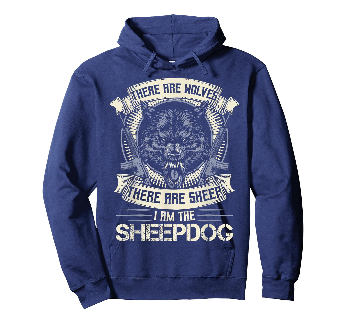 Wolf Biker Shirt Motorcycle I Am The Sheepdog Police