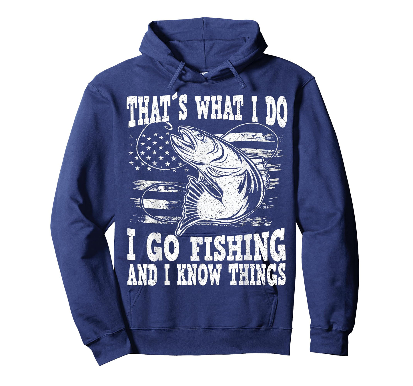 Funny Fishing saying and sarcastic Fisherman quote Thats what i do i go fishing, funny fishing T-Shirt, Men's Unisex Black Small Crew Neck Short Sleeve T-Shirt