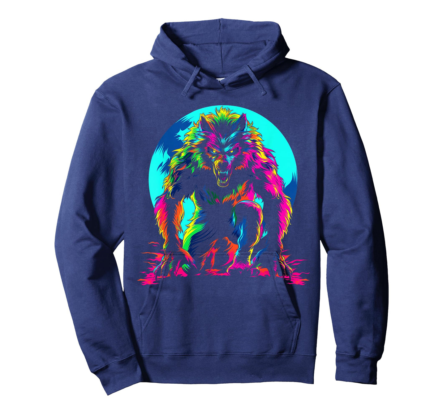 Werewolf Wolf Moon Popart T-Shirt