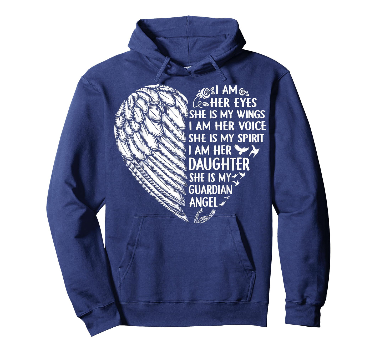 My Mom Is My Guardian Angel Shirt I Am Her Daughter T-Shirt