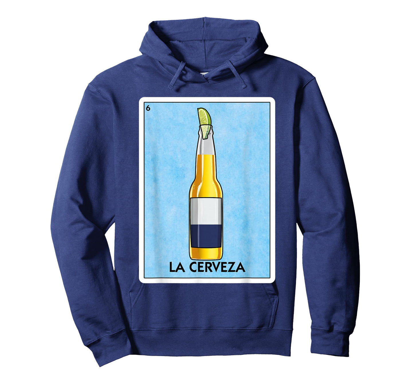 La Cerveza Mexican Beer With Lime Mexican Card Game T-Shirt