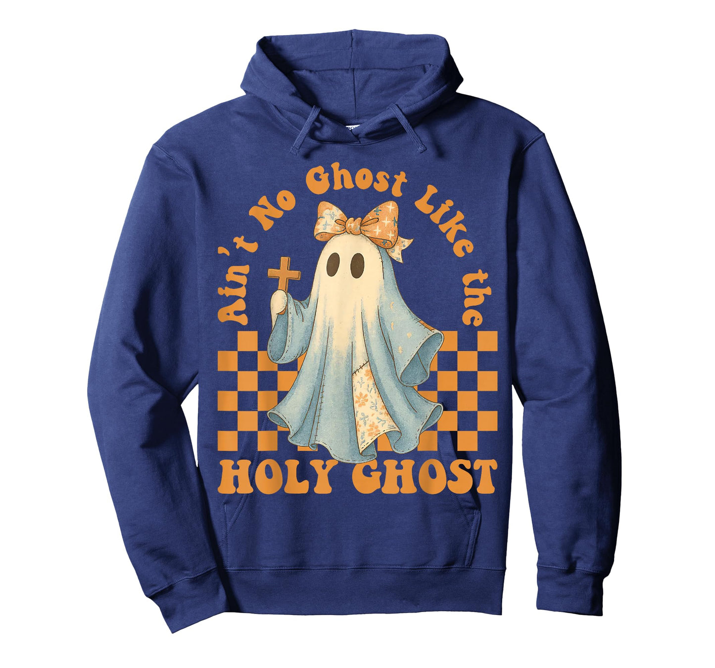 Groovy Aint No Ghost Like The Holy Ghost Christian Halloween T-Shirt