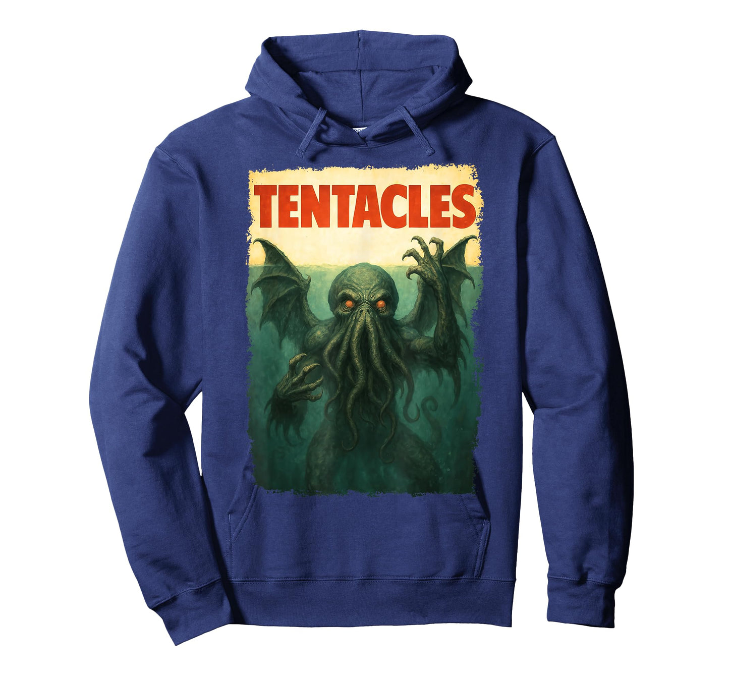 Cthulhu Movie Parody Poster, Tentacles Lovecraftian Horror T-Shirt