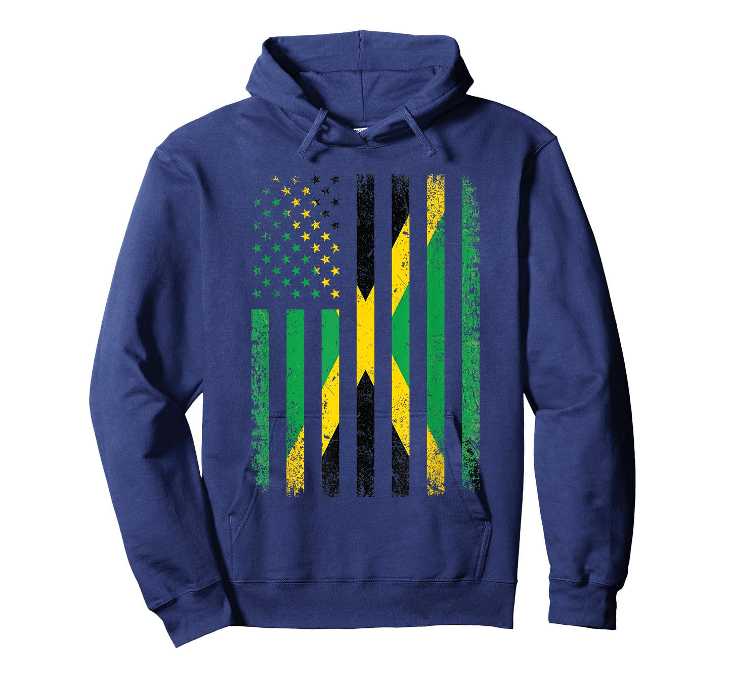 Jamaica American Flag 4th of July Patriots USA Jamaican Flag Women Kids Men T-Shirt