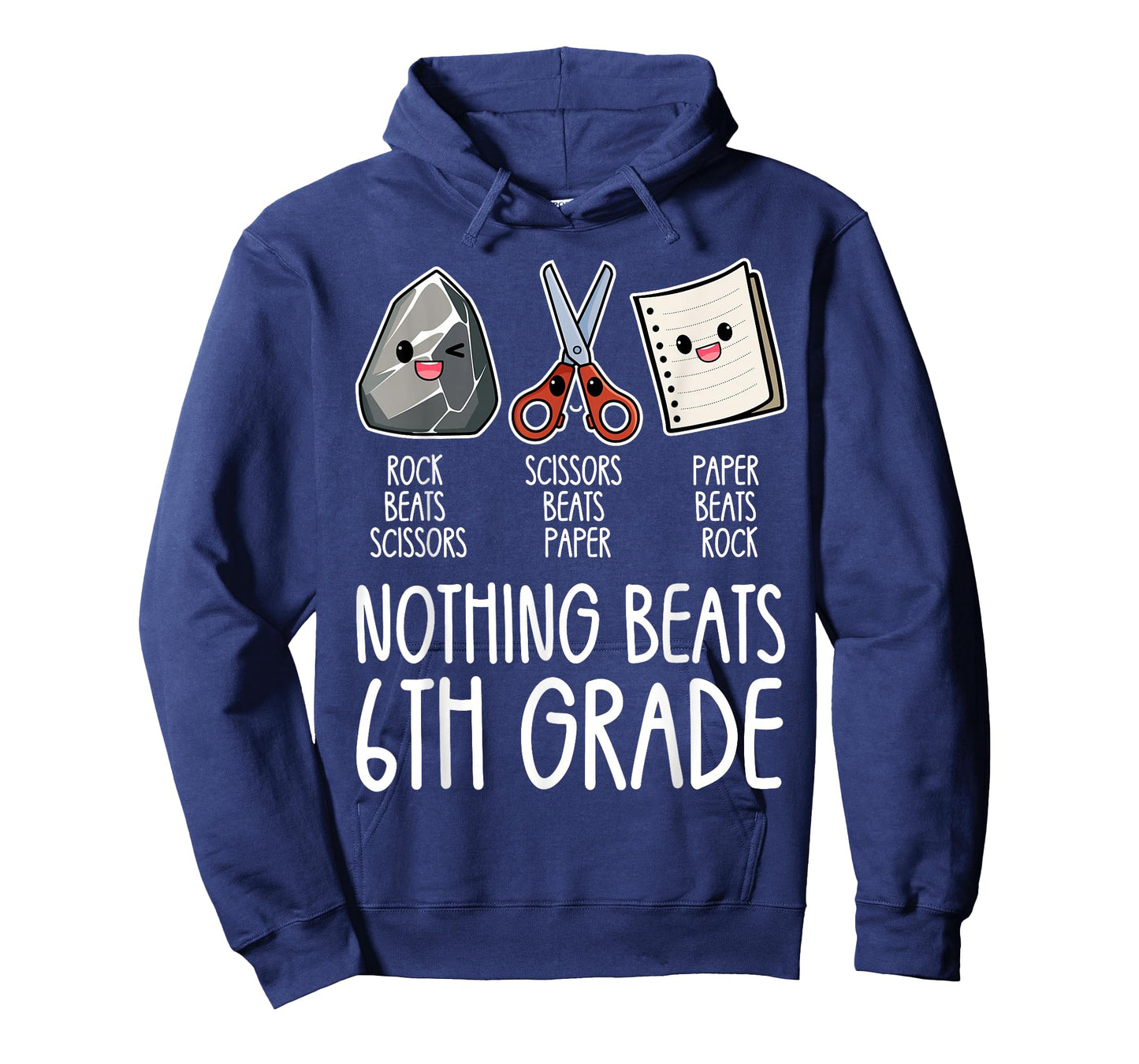 Nothing Beats 6th Grade Funny Back to School Kids Teachers T-Shirt