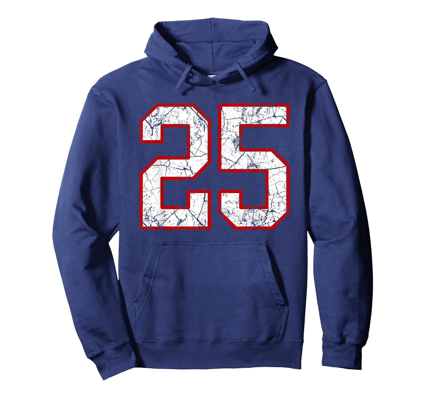 White and Red Sports Number 25 Jersey Uniform Player T-Shirt