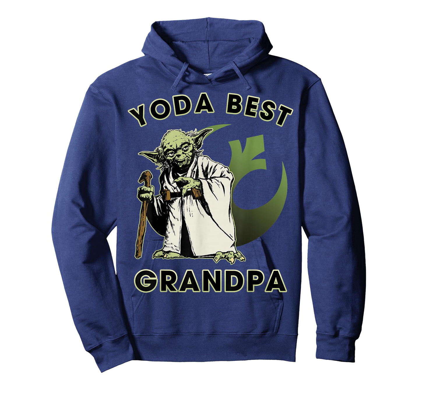 Star Wars Yoda Best Grandpa Rebel Logo T-Shirt