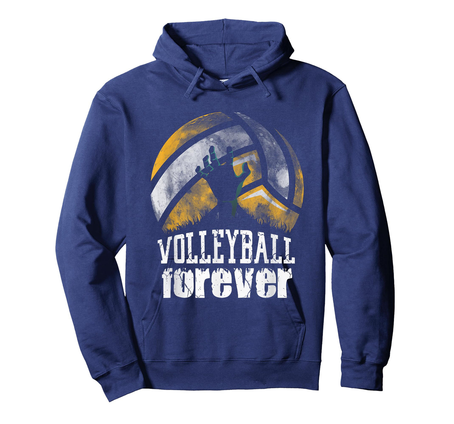 Volleyball Forever! Zombie Volleyball Player Halloween Tee T-Shirt