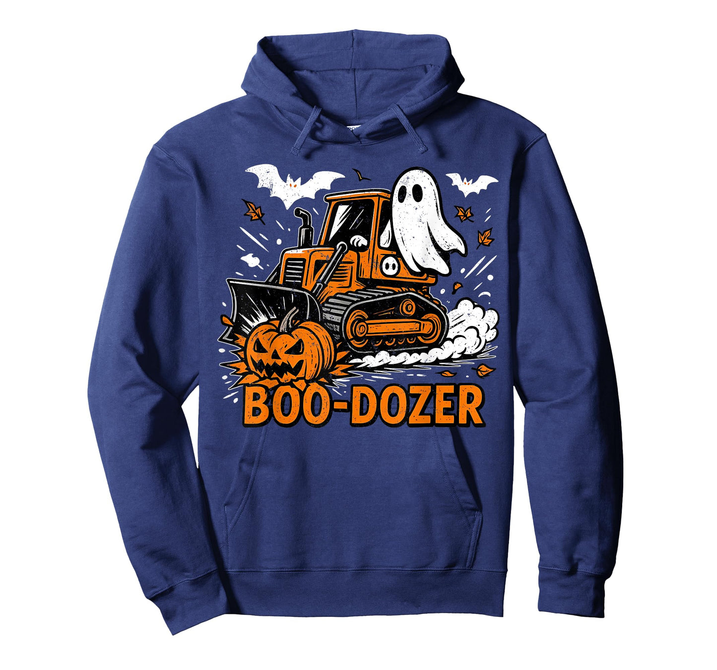 Funny Halloween Boo-Dozer Ghost Trucks Costume Party Kids T-Shirt