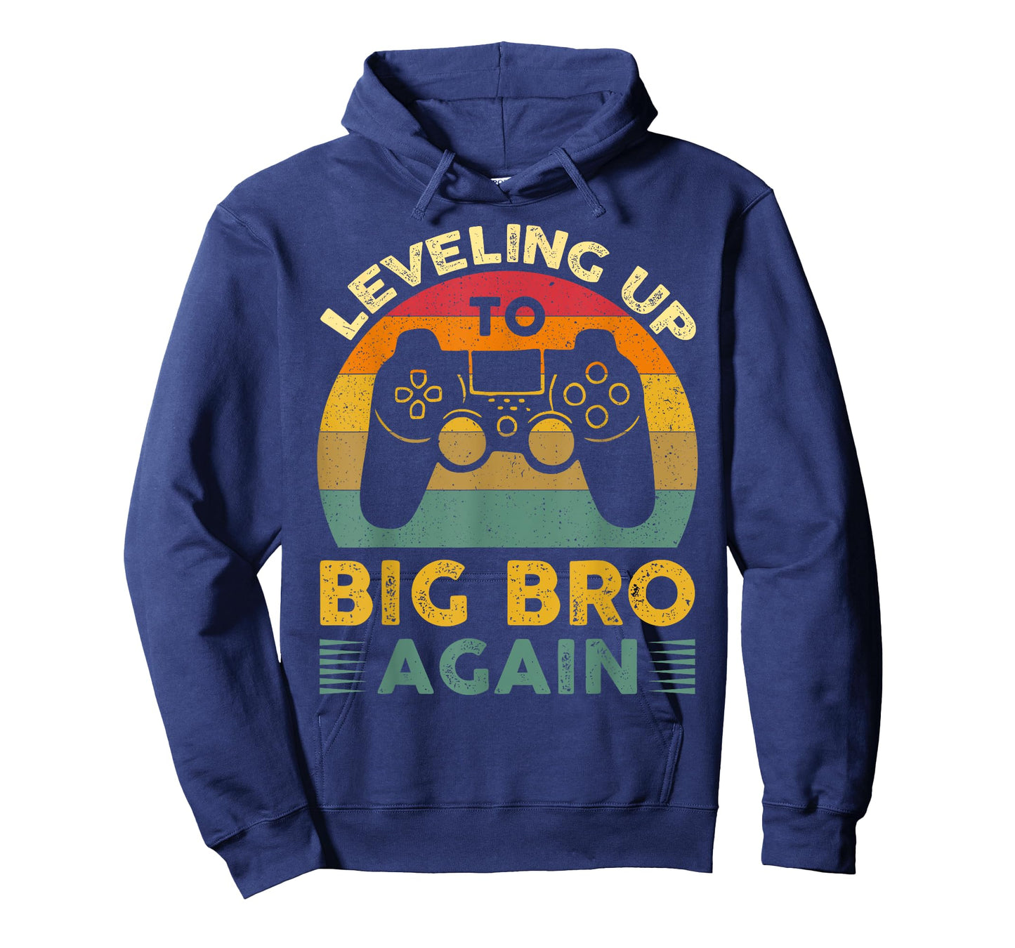 Funny Leveling Up To Big Bro Again Vintage Big Brother Again T-Shirt