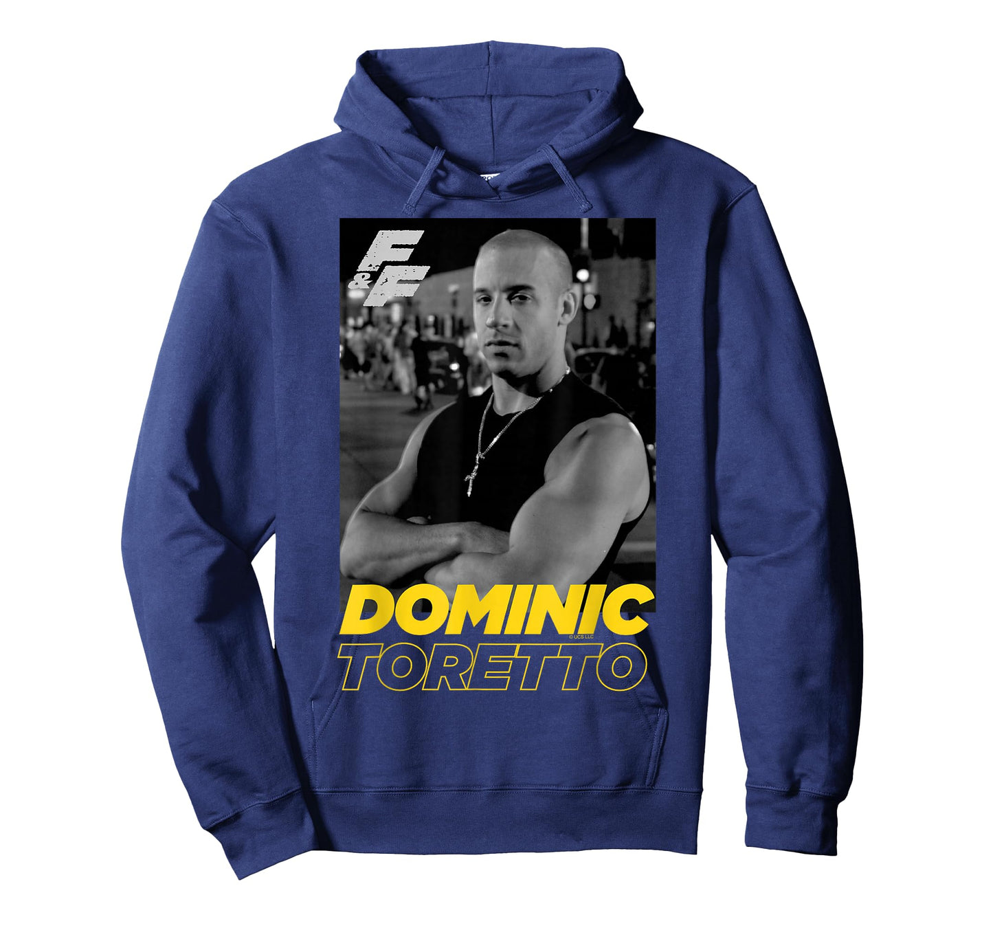 Fast & Furious Dominic Toretto Portrait Logo T-Shirt Small
