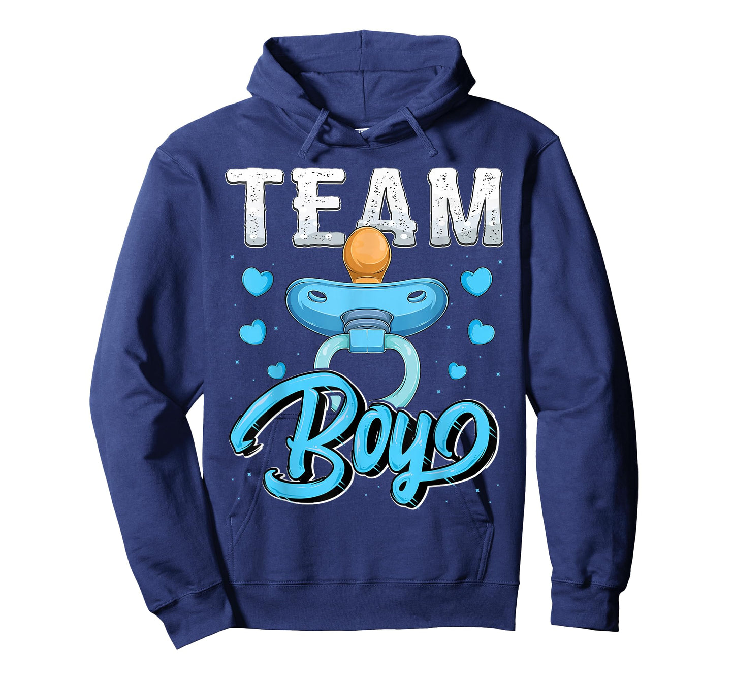 Gender reveal party Team Boy baby shower matching family set T-Shirt