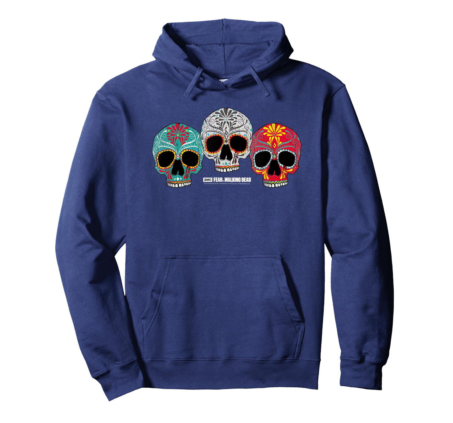 Fear The Walking Dead Three Skull T-Shirt