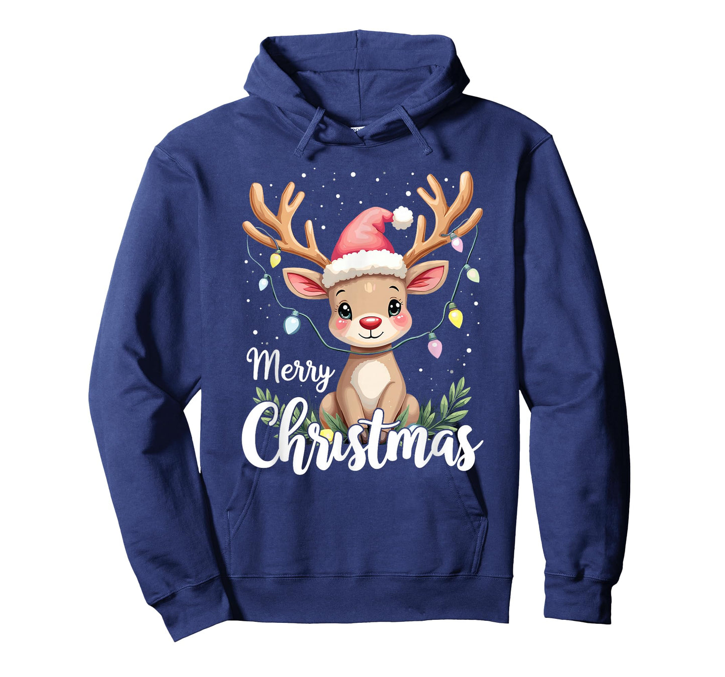 Merry Christmas Reindeer Xmas Family Festive Spirit T-Shirt