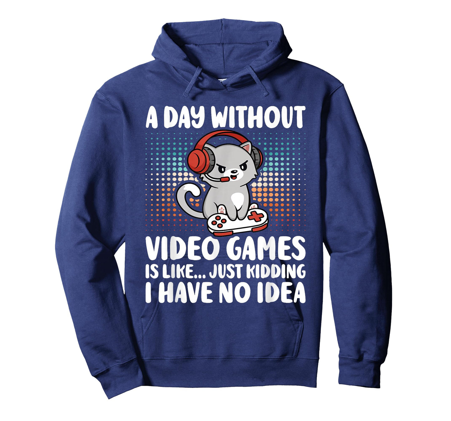 Funny Gamer A Day Without Video Games Boys Kids Teens Gaming T-Shirt