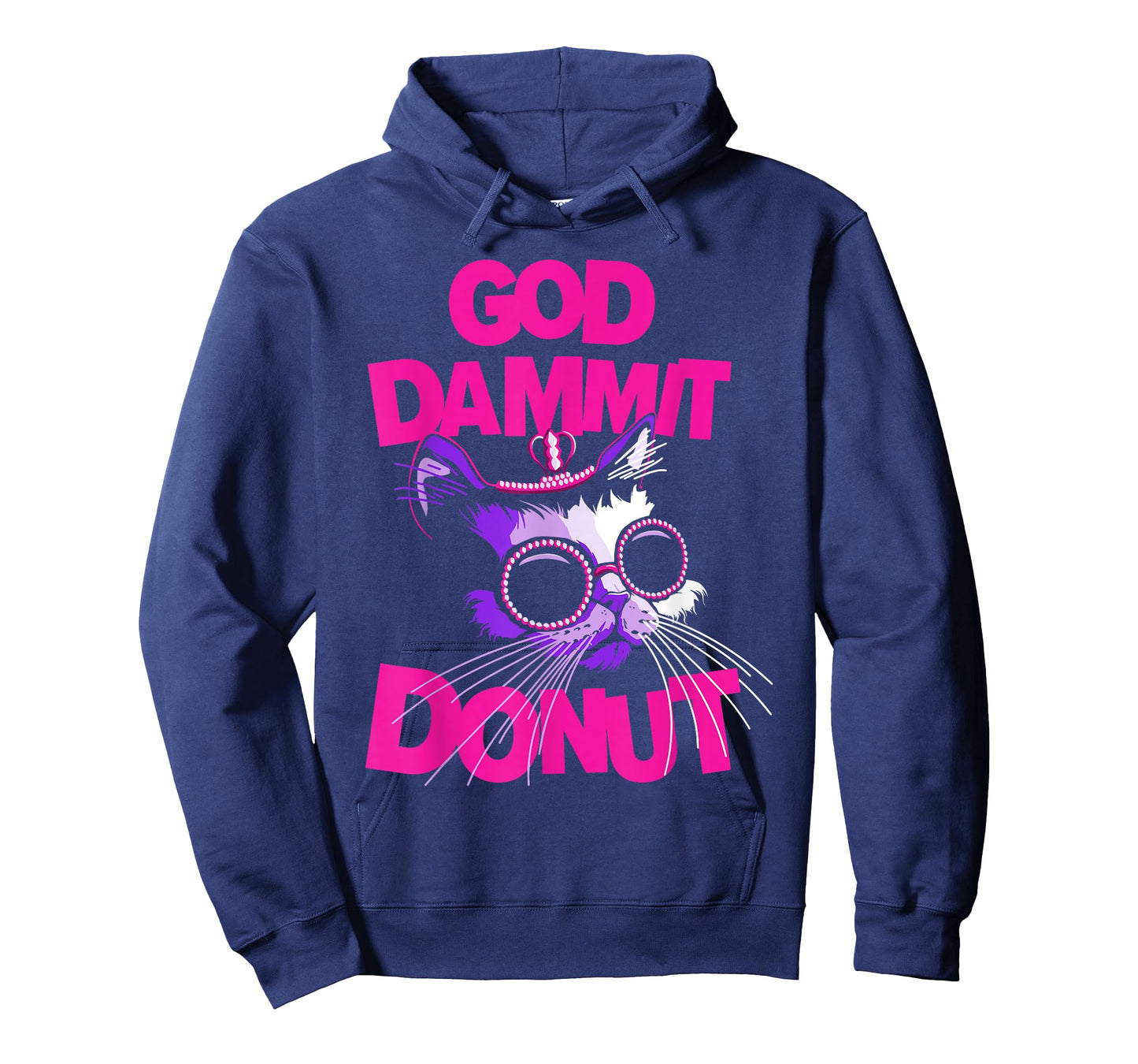 God Dammit Donut Cat T-Shirt